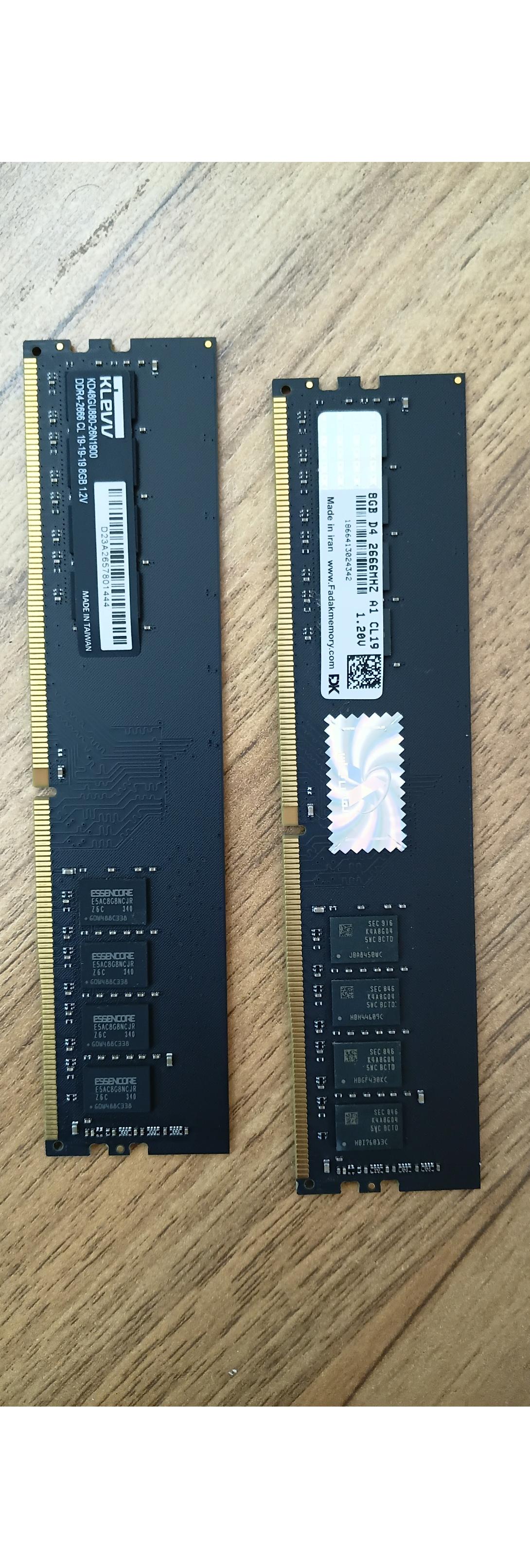 ram ddr4 klevv 8GB 2666