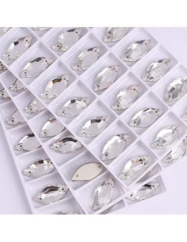 نگین کریستالی بیضی کوچک 9در18