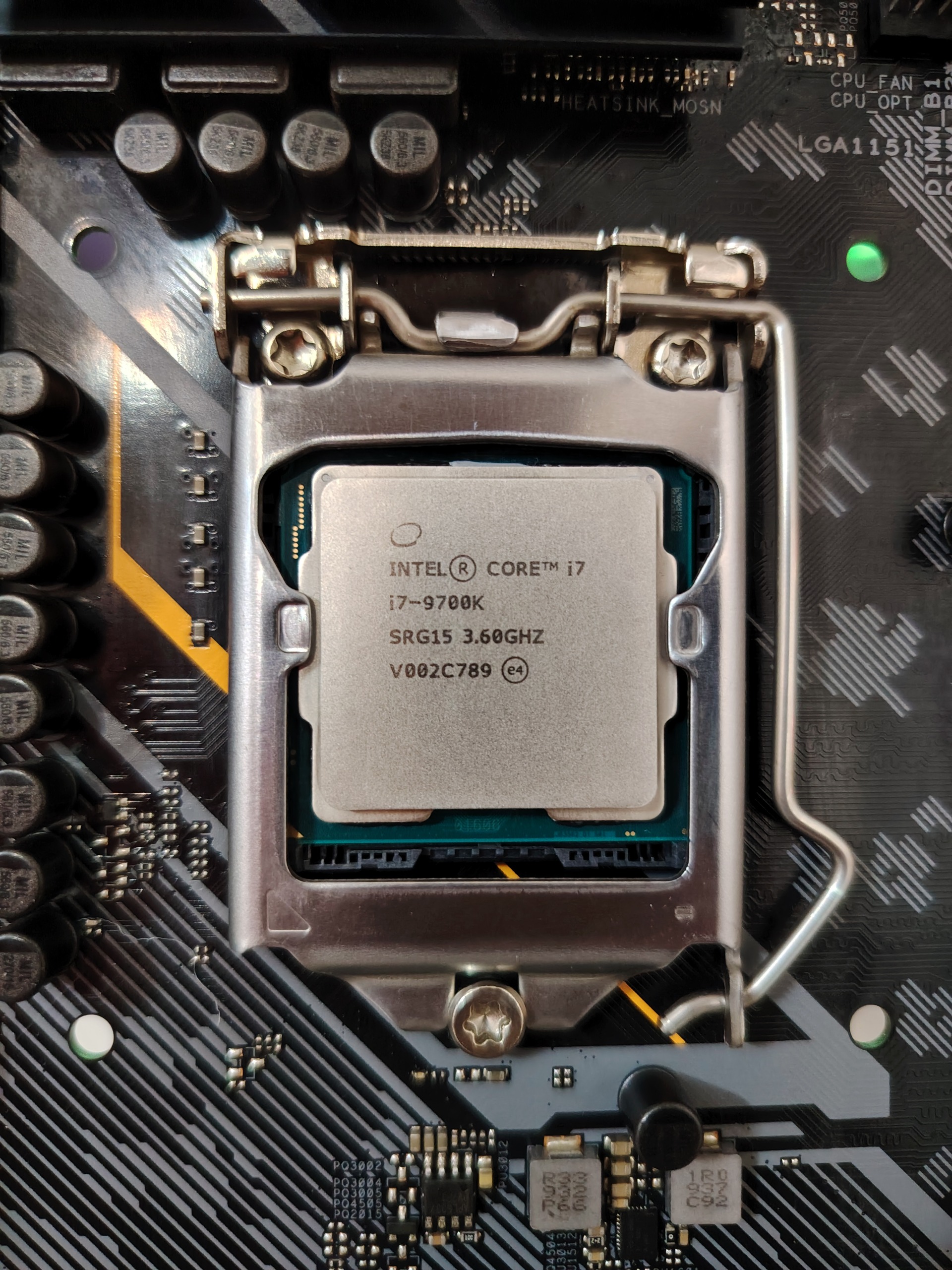 سی پی یو Cpu INTEL i7 9700k