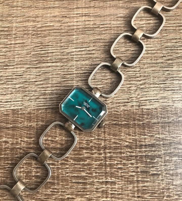 ساعت کوکی تمام نقره زنانه اروپایی