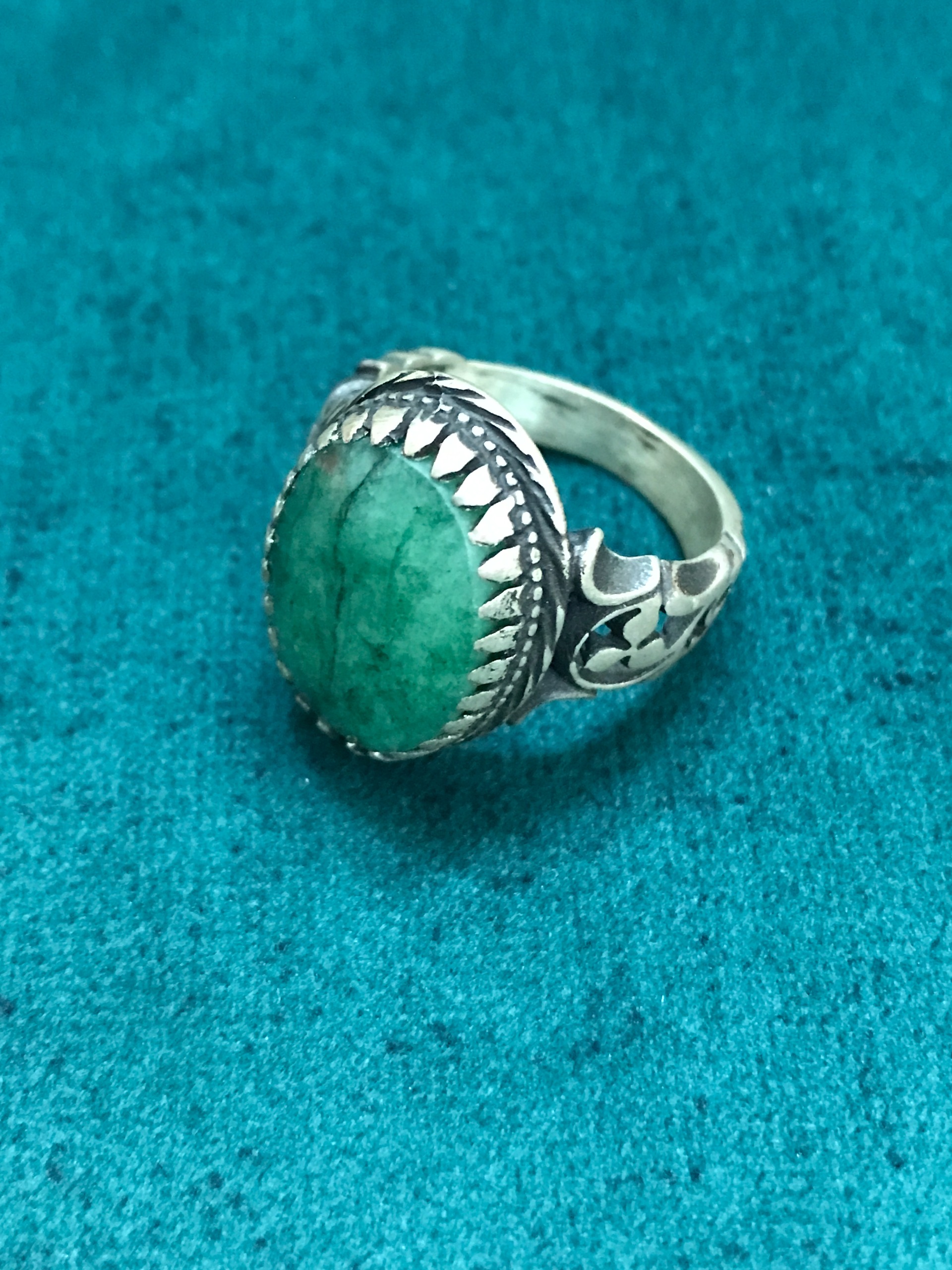 انگشتر مردانه نقره