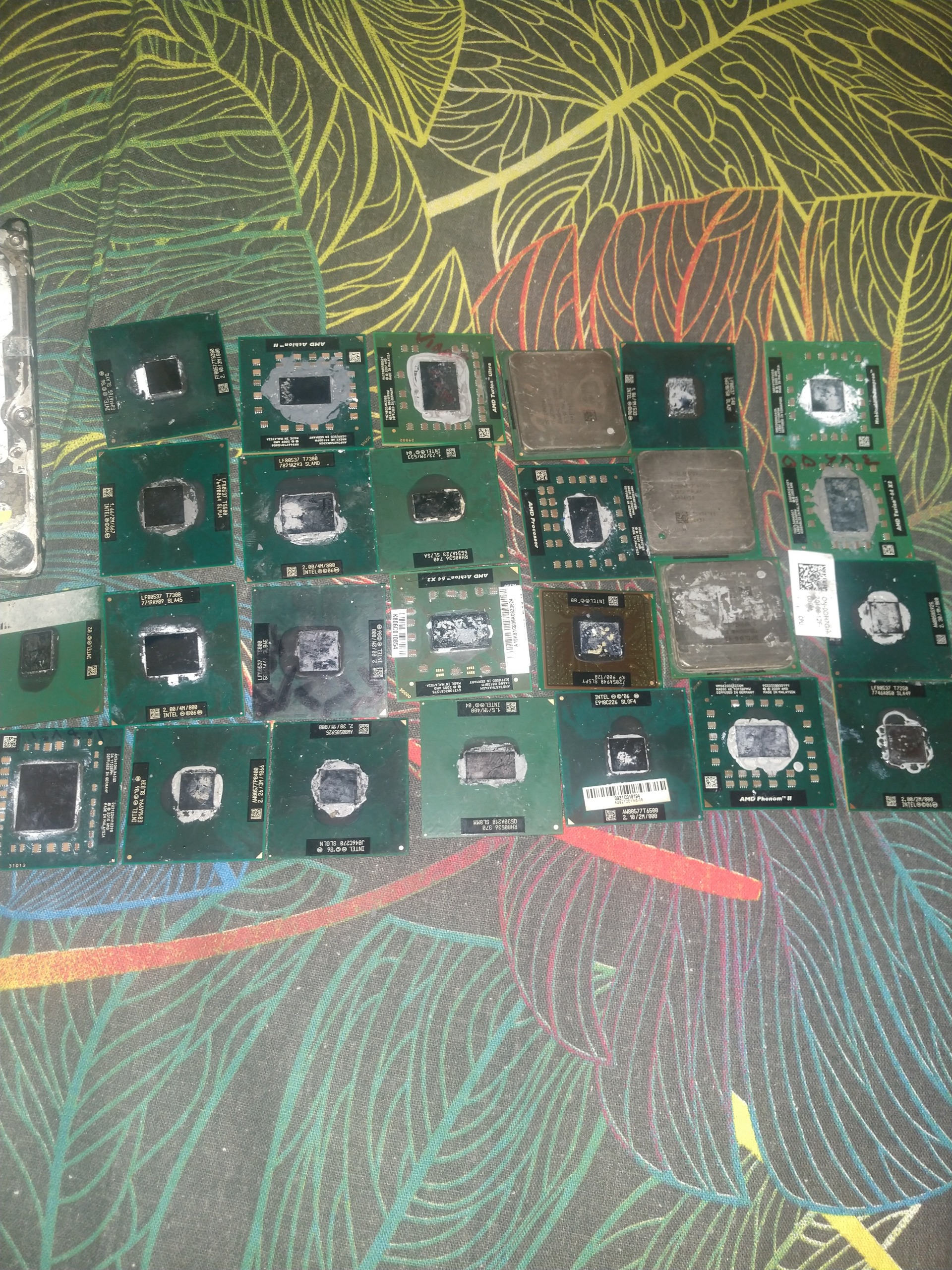 ضایعات cpu  و هارد
