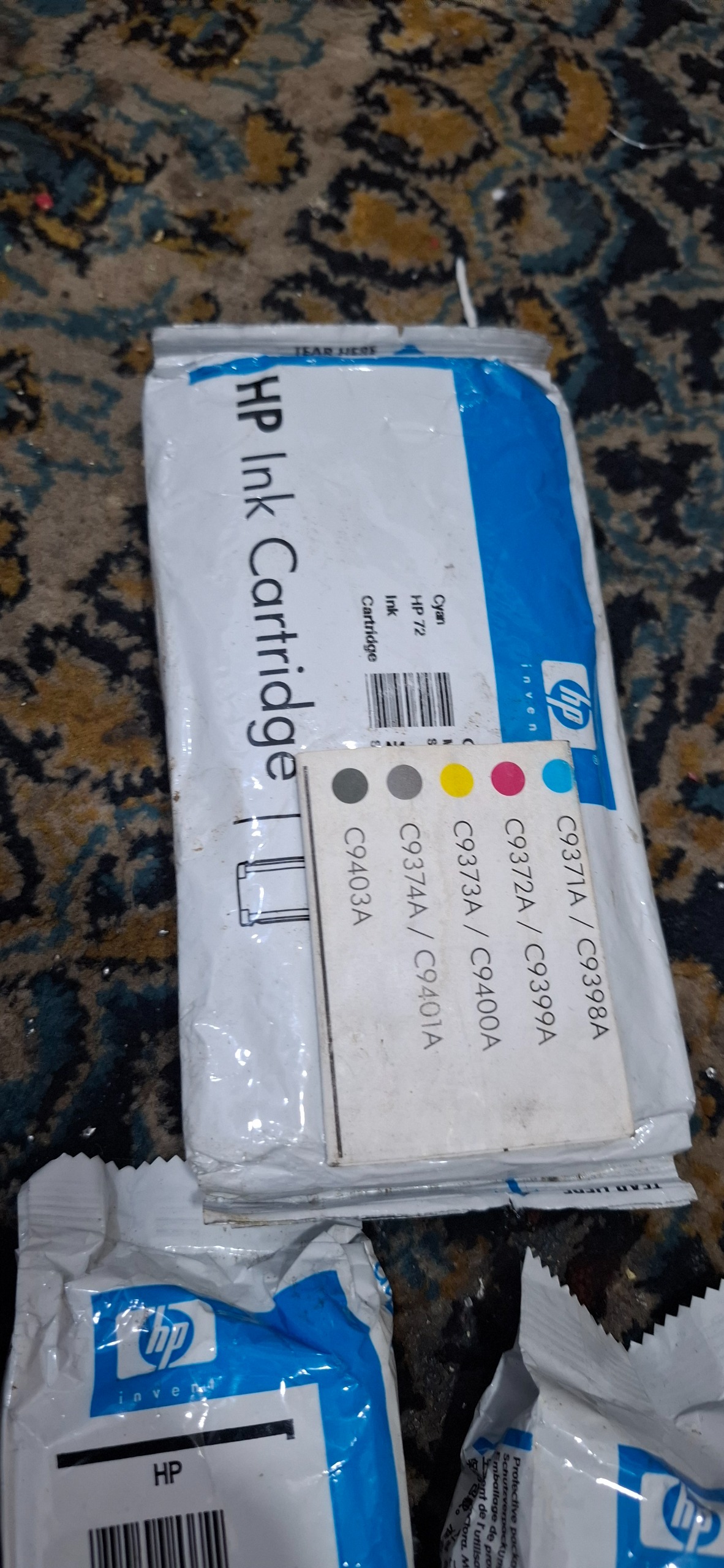 کارتریج پرینتر hp جوهر افشان مدل 72