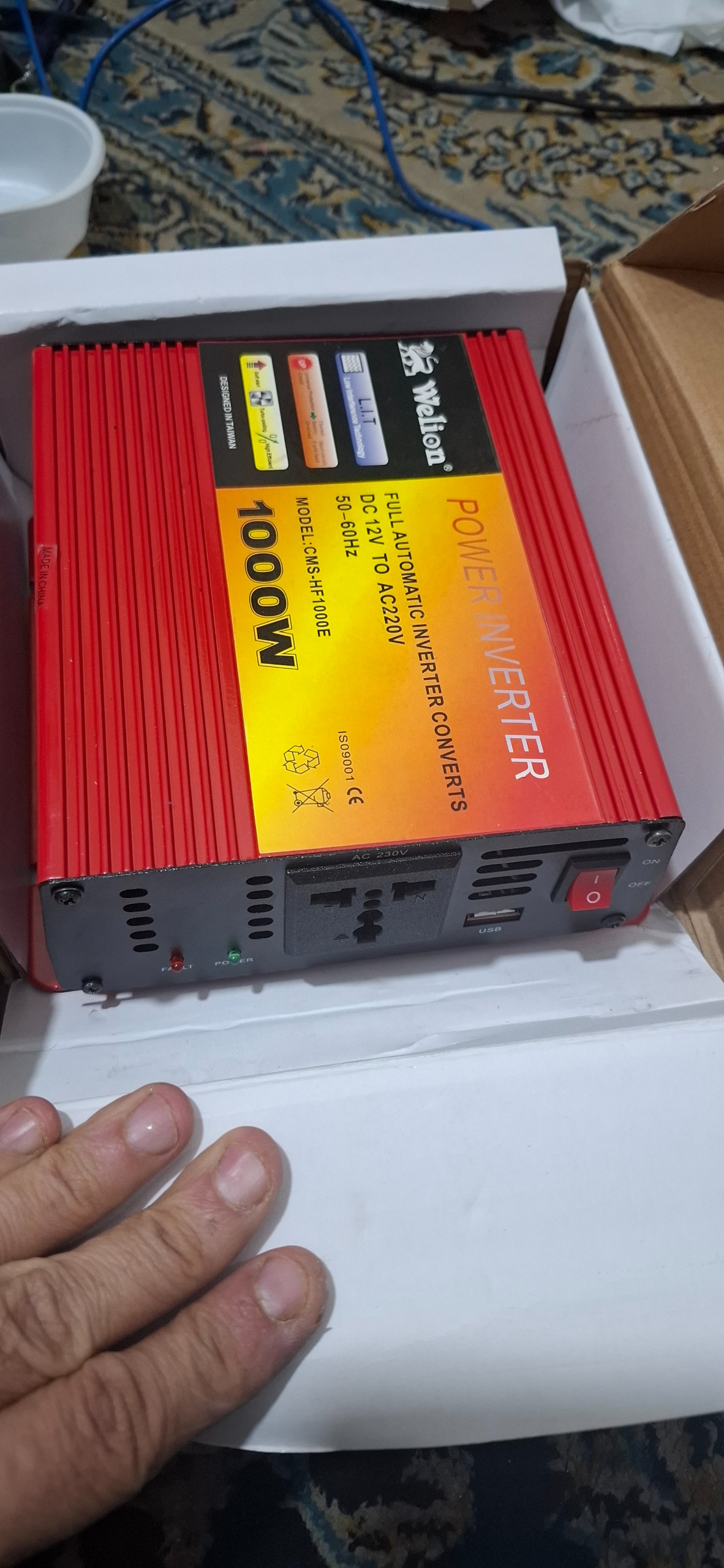 اینورتر 1000 وات معیوب