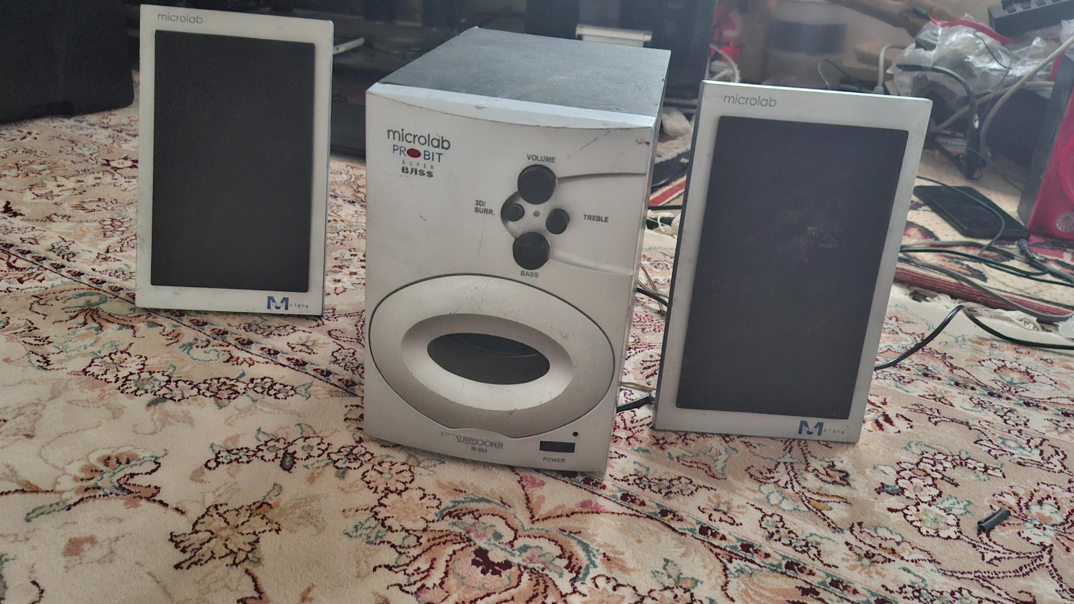 اسپیکر سه تیکه میکرولب