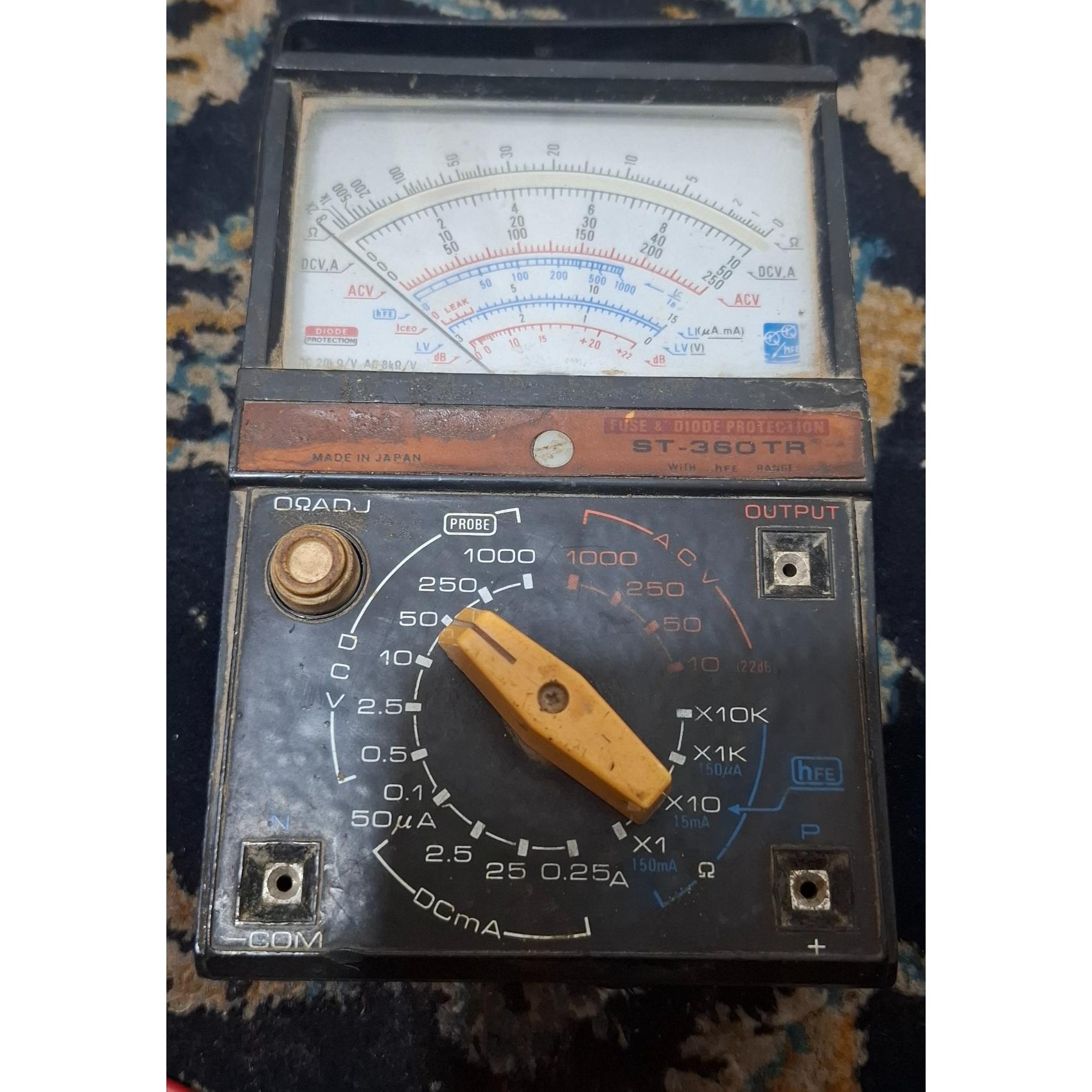 مولتی متر قدیمی ژاپنی اصل