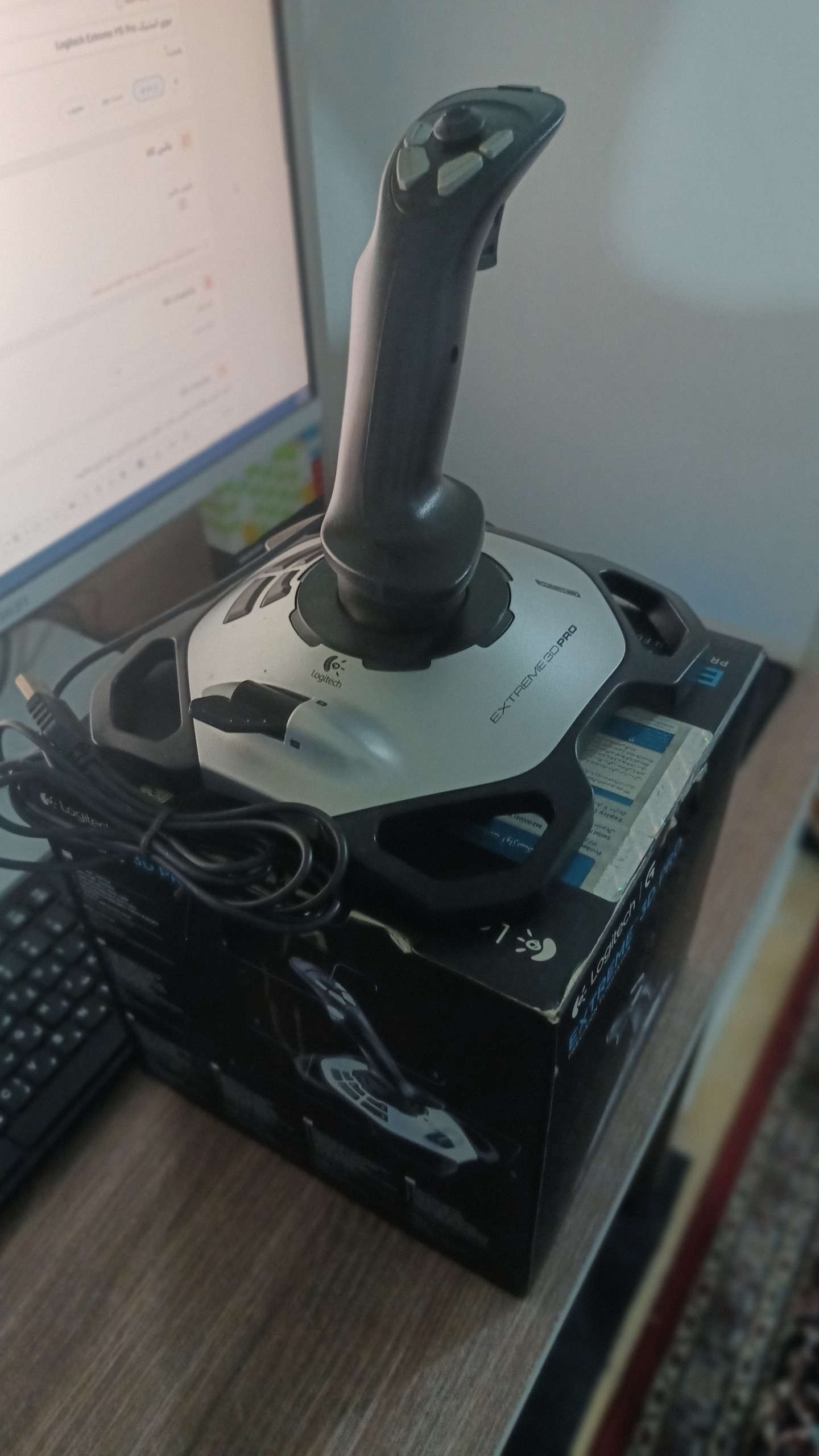 جوی استیک Logitech Extreme 3D Pro