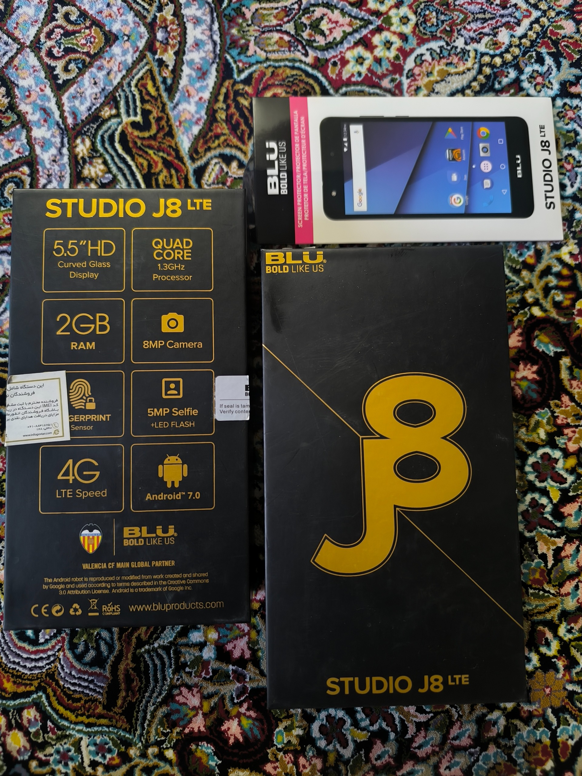 گوشی آمریکایی مونتاژ چین Blu Studio j8