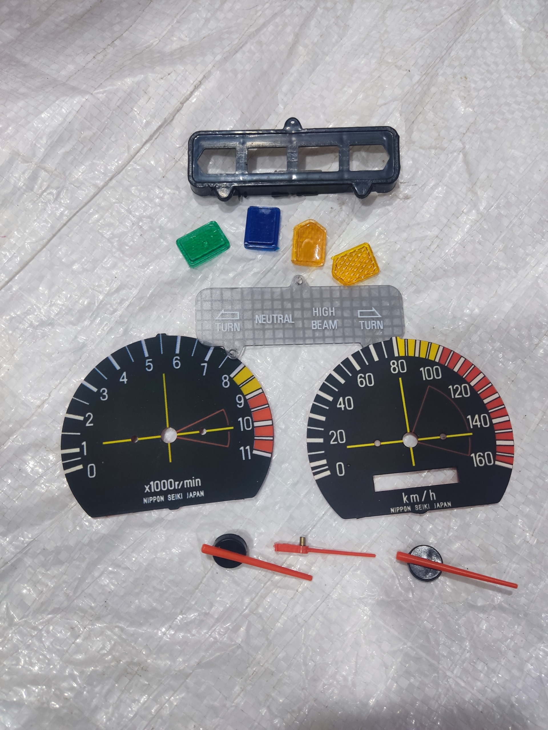 عقربه و صفحه کیلومتر GTO125 ژاپن نویس