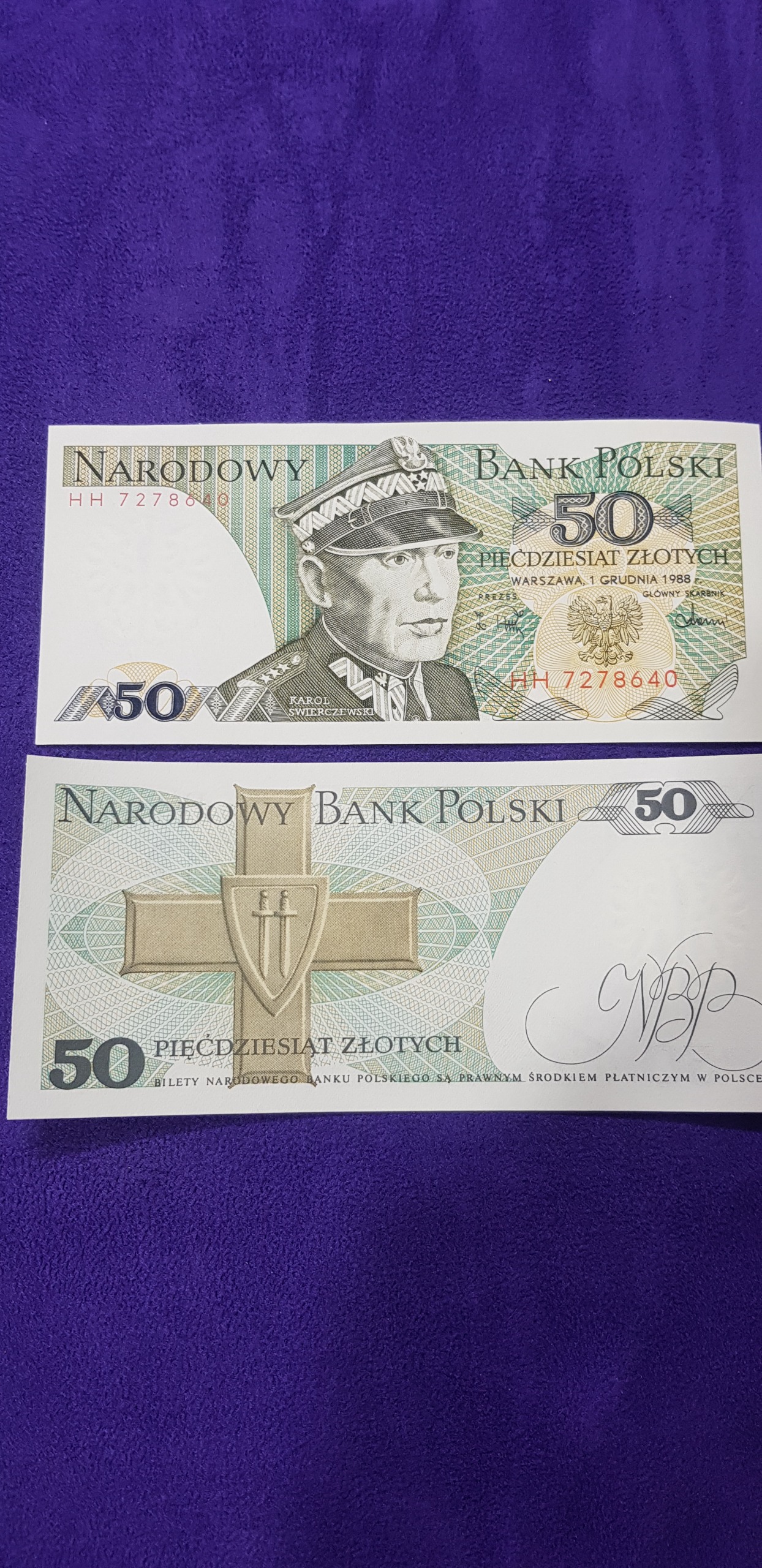 اسکناس 50 زلوتی لهستان