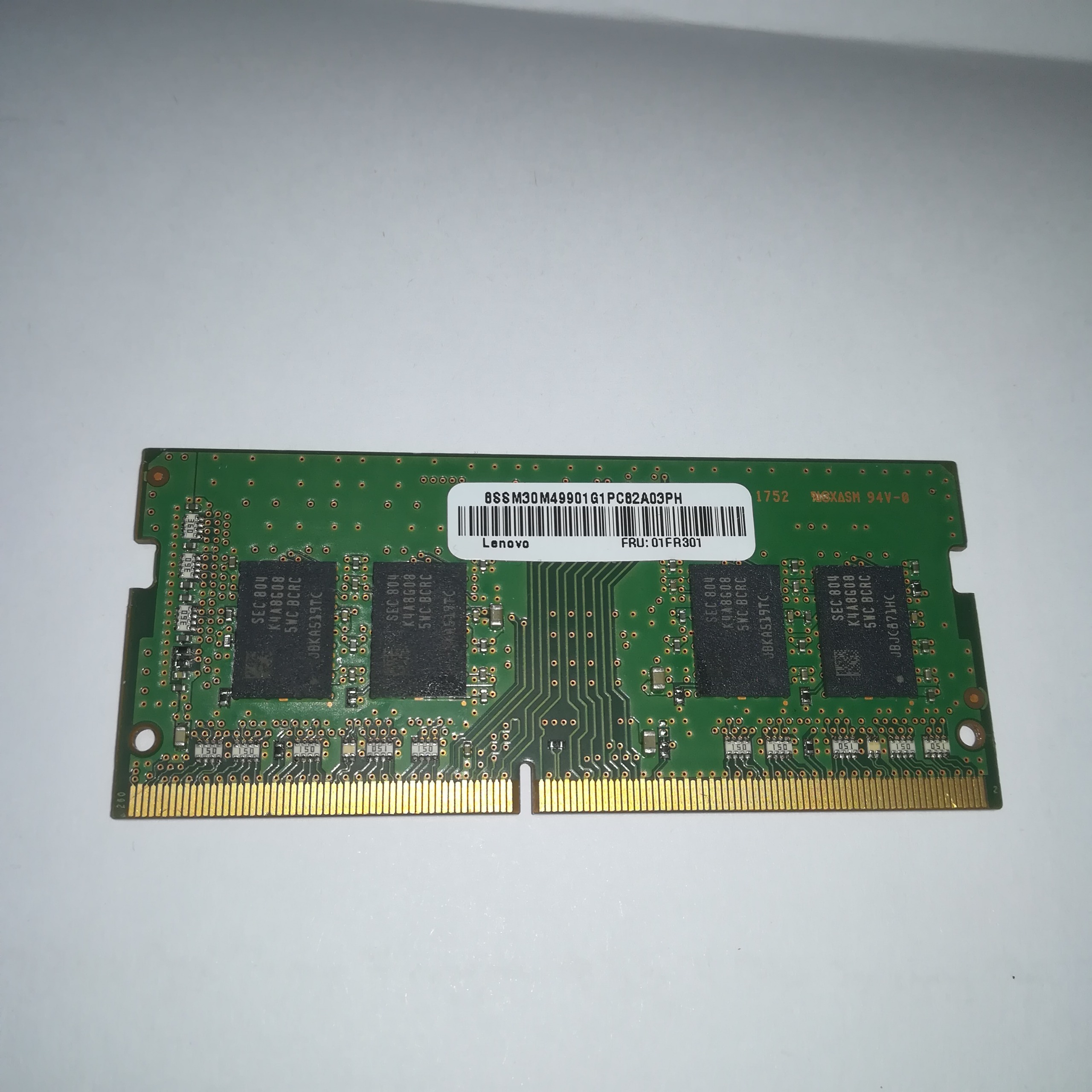 رم لپ تاپ 8 گیگ DDR4 برند SAMSUNG