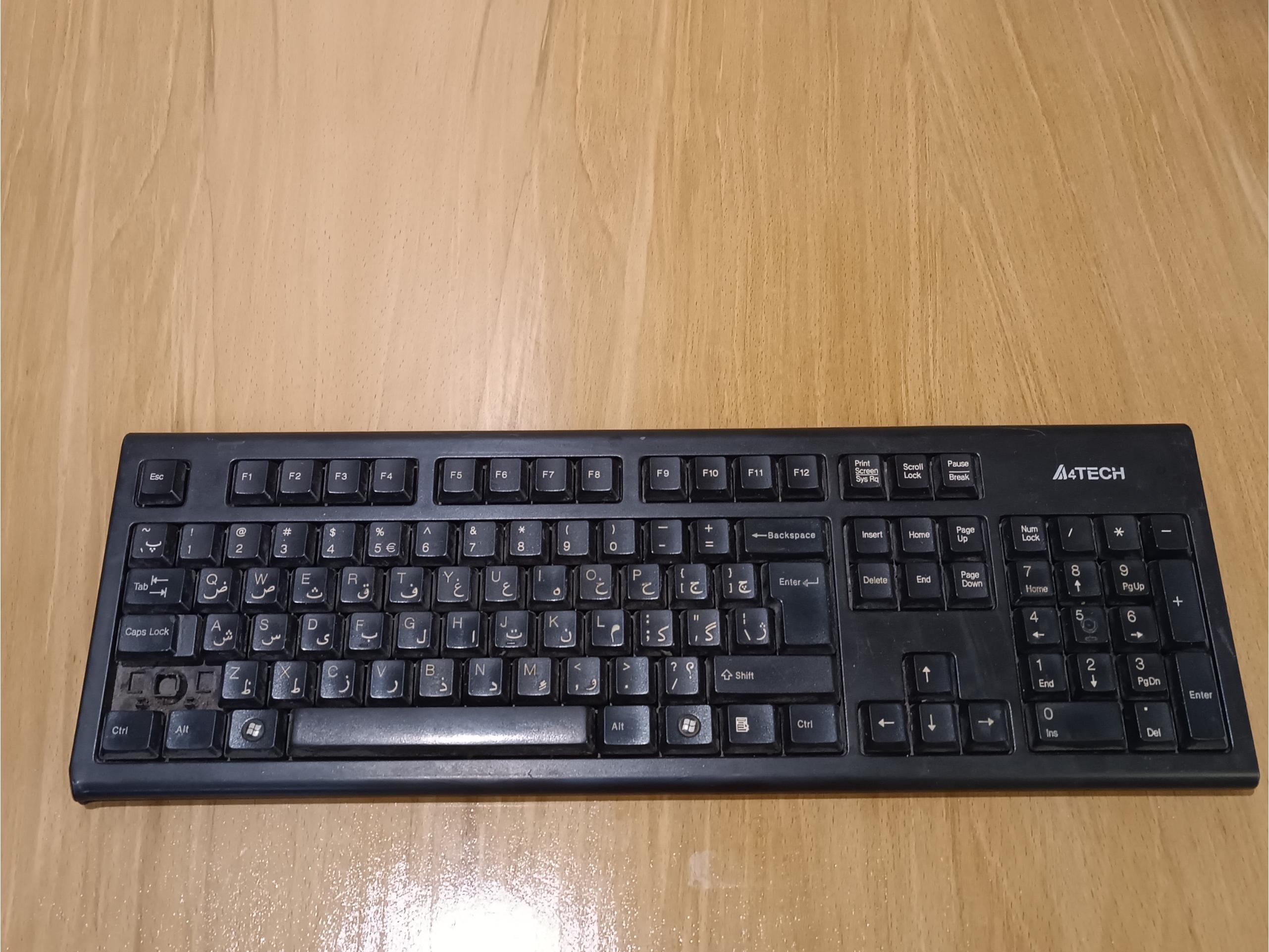 کیبورد بیسیم ای فور تک