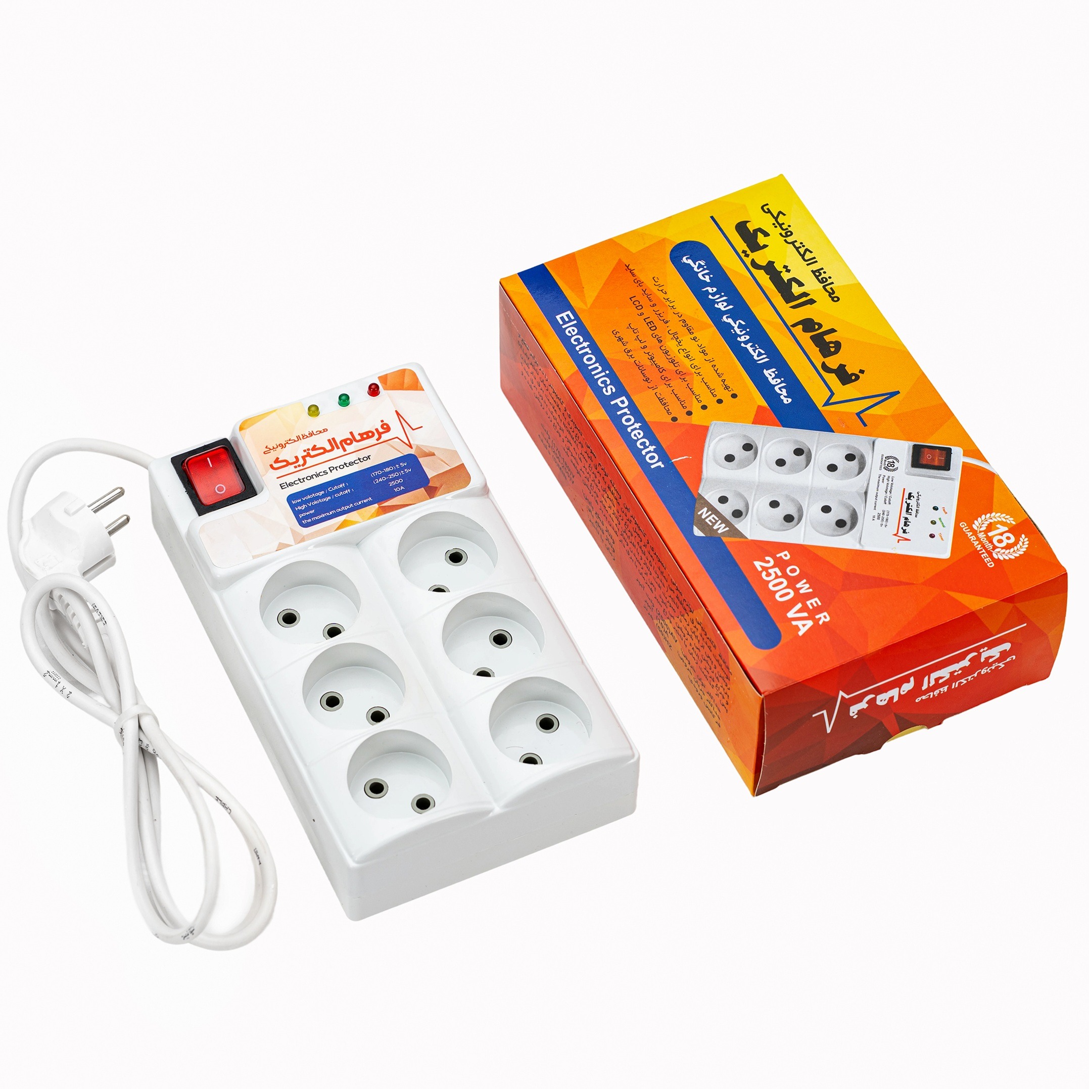 محافظ برق 6 خانه فرهام مدل e6