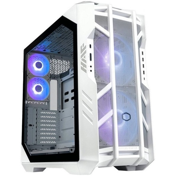 کیس کامپیوتر کولر مستر HAF 700 RGB Full Tower سفید