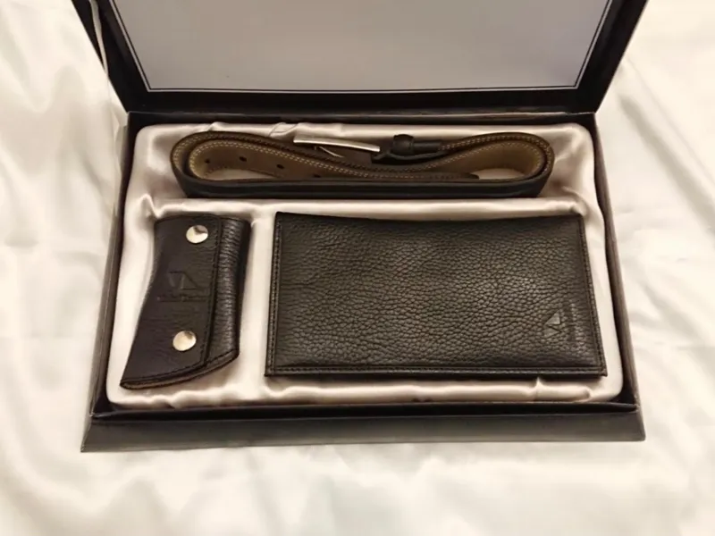 ست هدیه چرم مشهد سایز 52/105