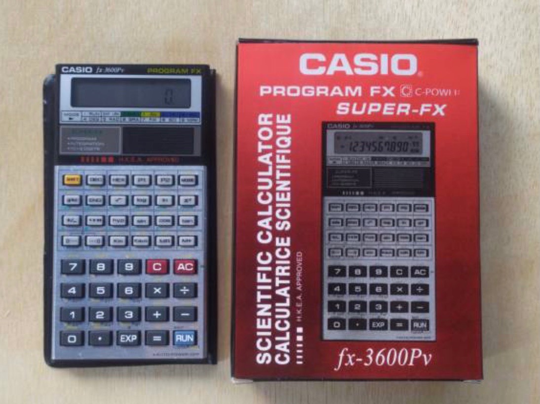 ماشین حساب کاسیو Casio fx-3600pv