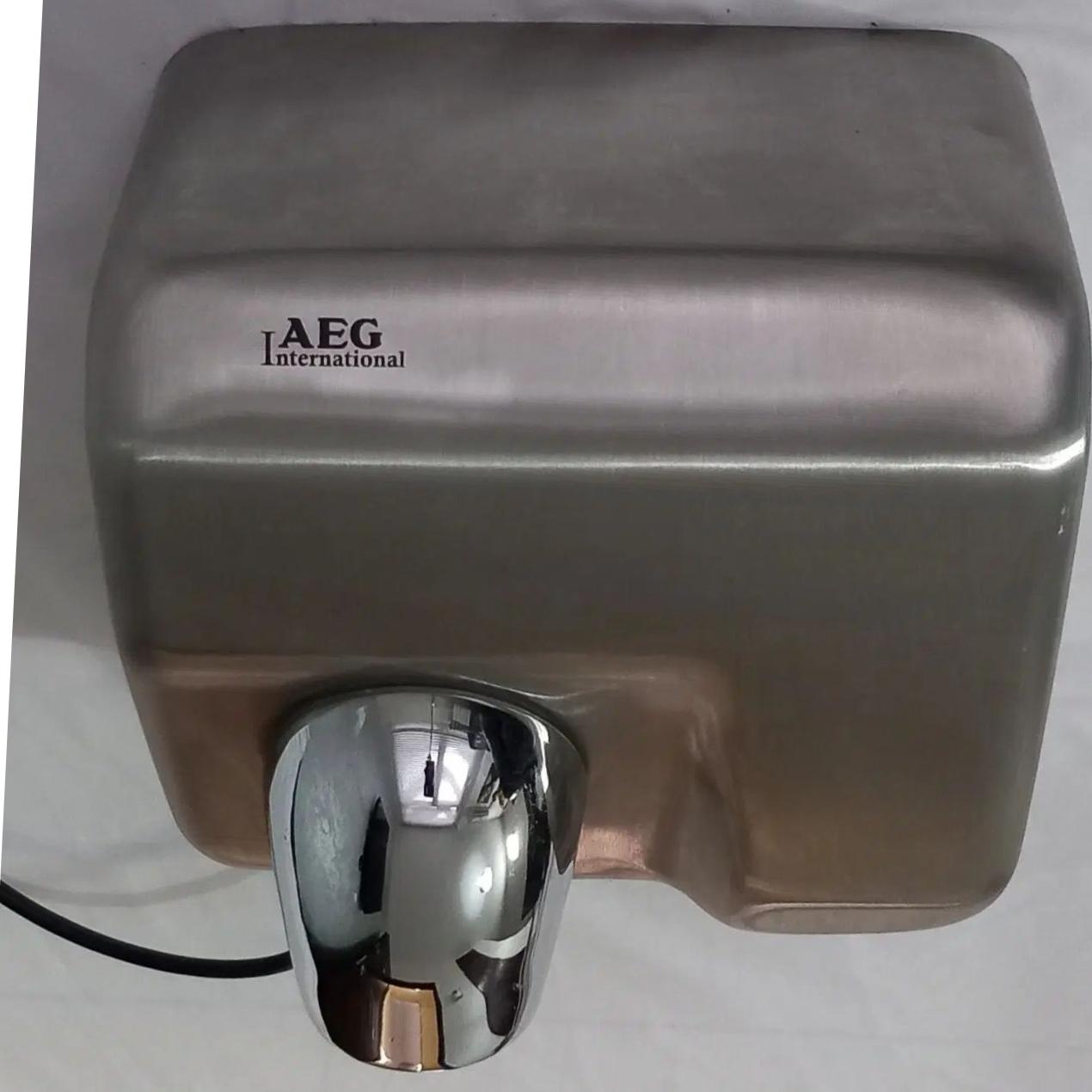 دست خشکن برقی استیل دستخشکن اتومات AEG
