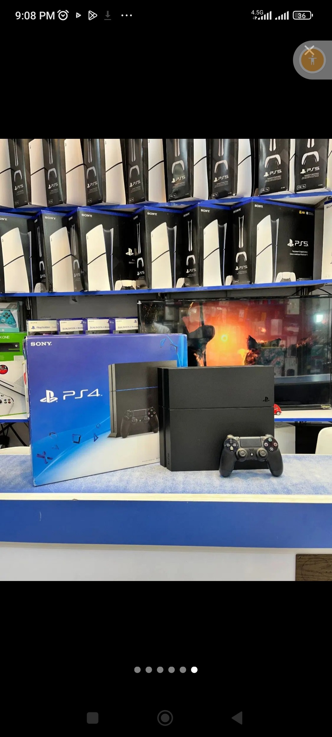 پلی استیشن ps4 fat کپی خور یک ترابایت