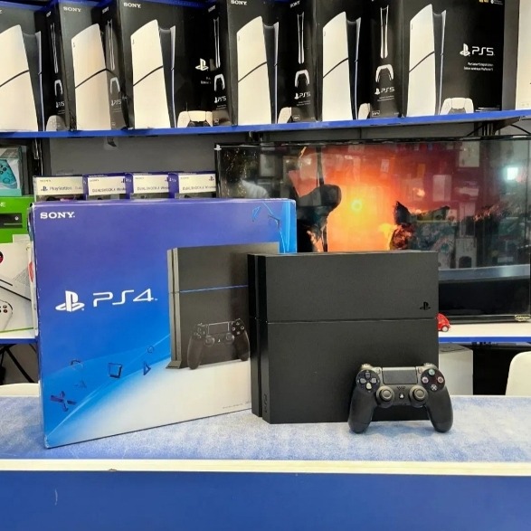 پلی استیشن ps4 fat کپی خور یک ترابایت دو دسته