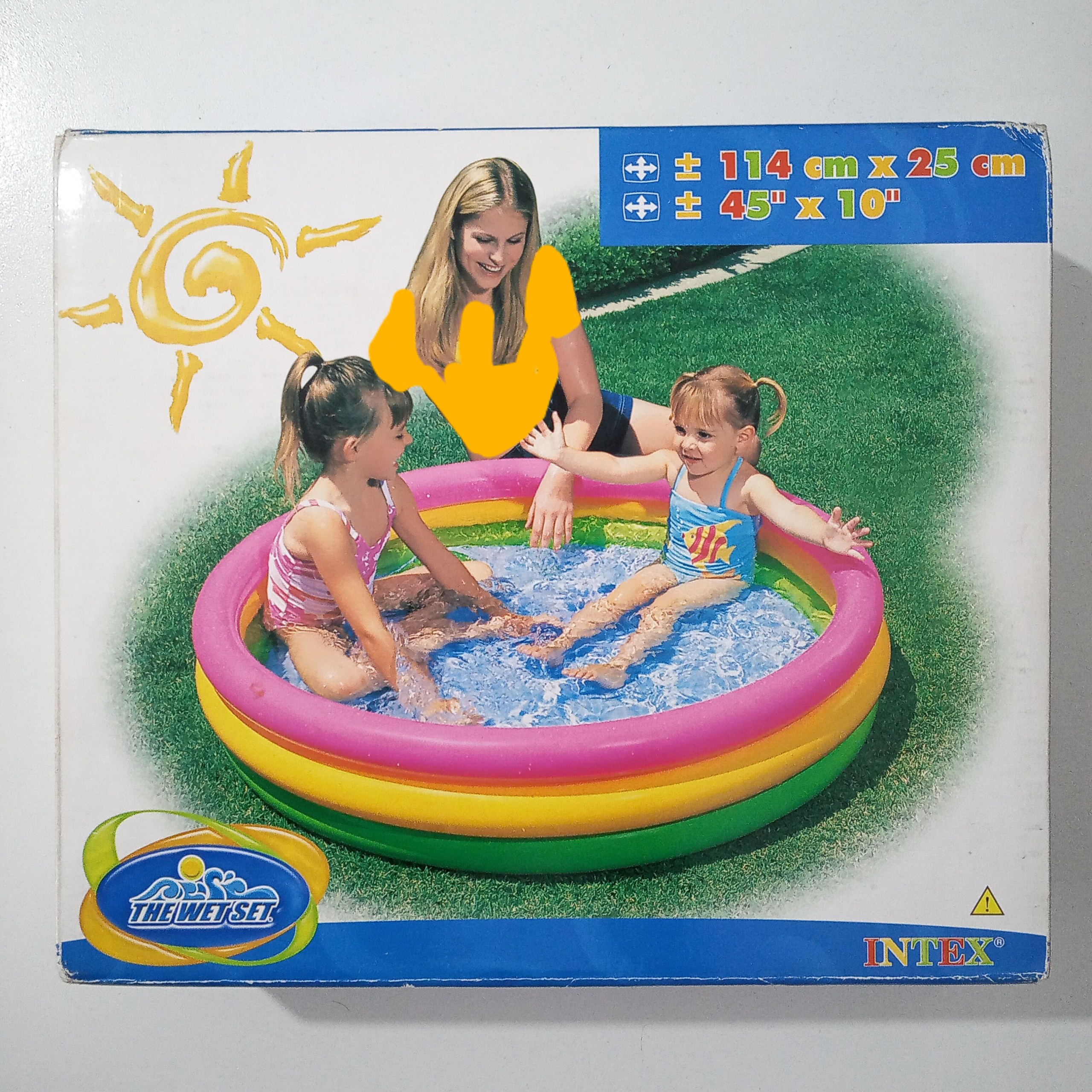 استخر بادی 173 لیتری برند The Wet Set اینتکس خارجی