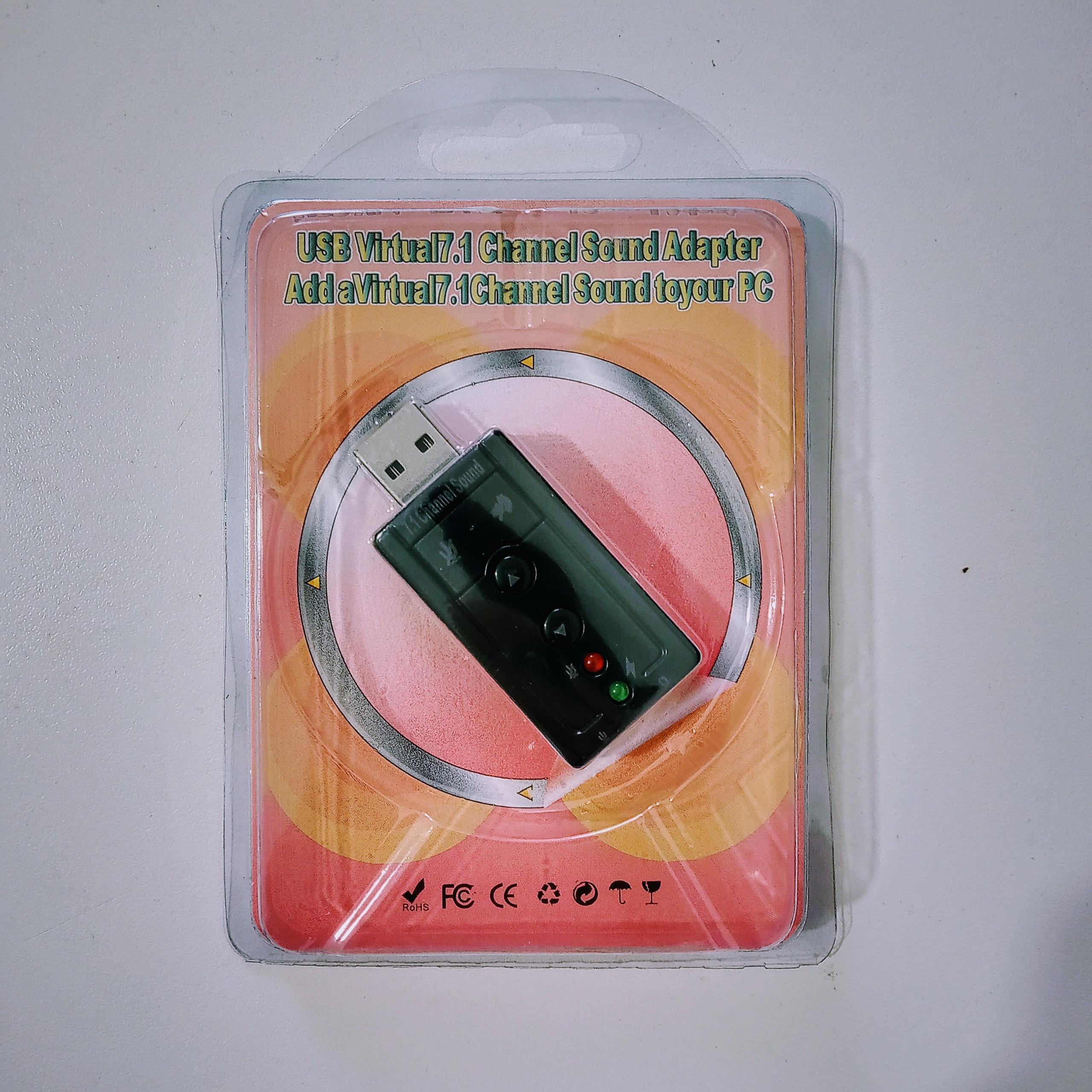 کارت صدا اکسترنال usb مدل 7.1