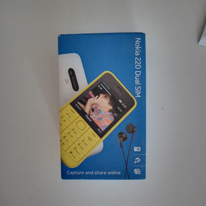 کارتون و جعبه گوشی نوکیا مدل 220