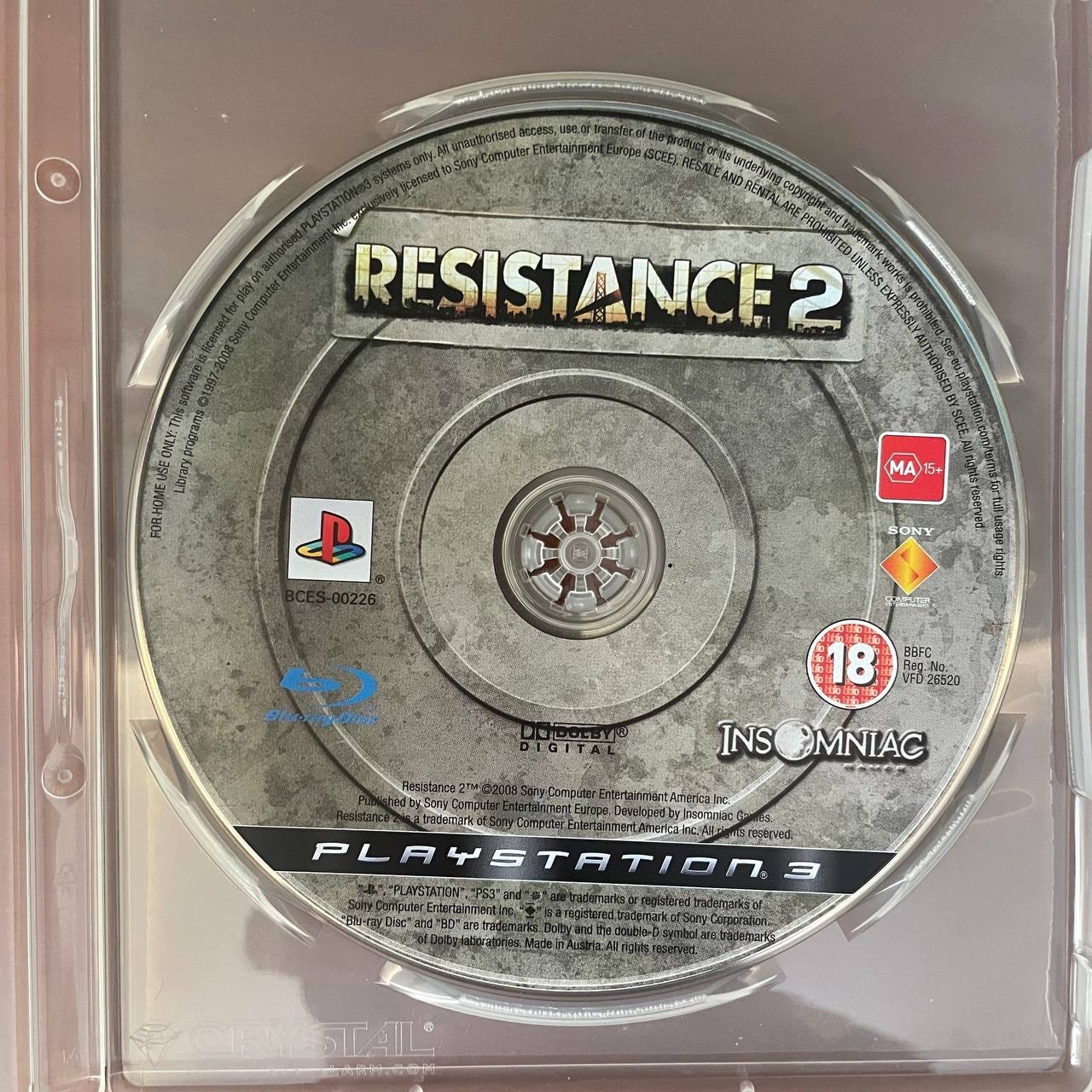 بازی PS3 فقط دیسک RESISTANCE 2