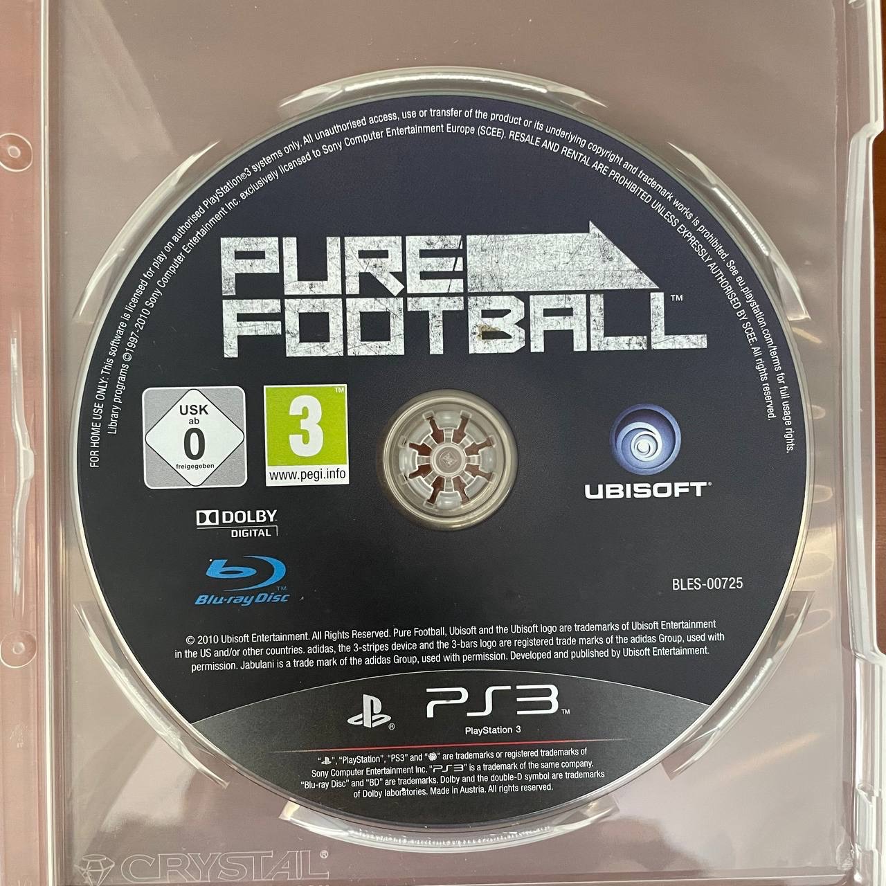 بازی PS3 فقط دیسک PURE FOOTBALL