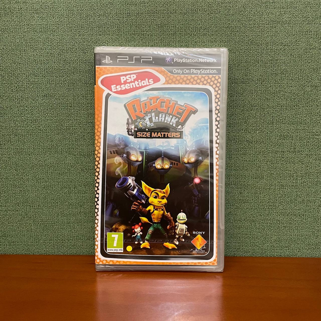 بازی PSP RATCHET CLANK SIZE MATTERS پلمب اصلی