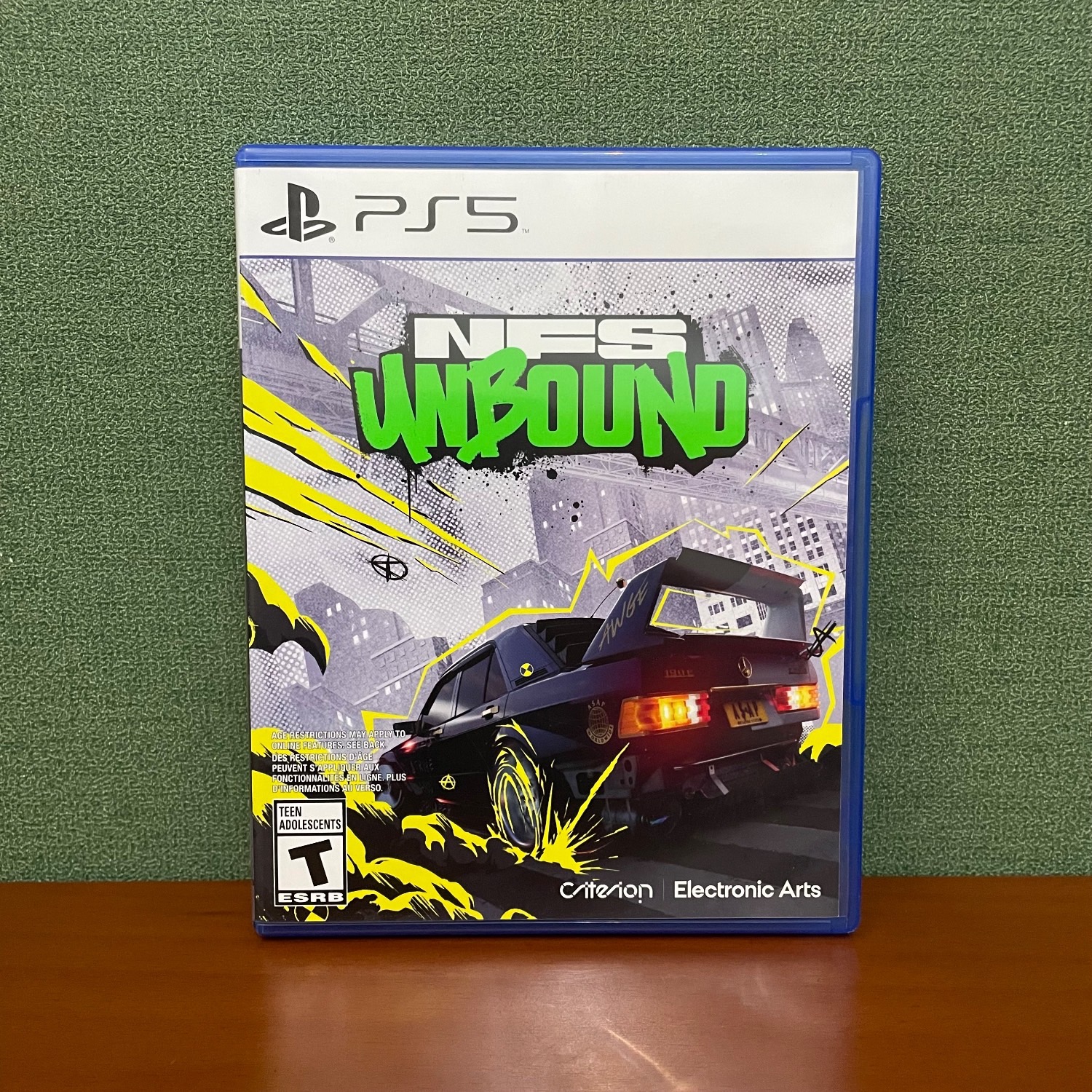 بازی PS5 NEED FOR SPEED UNBOUND درحد آکبند