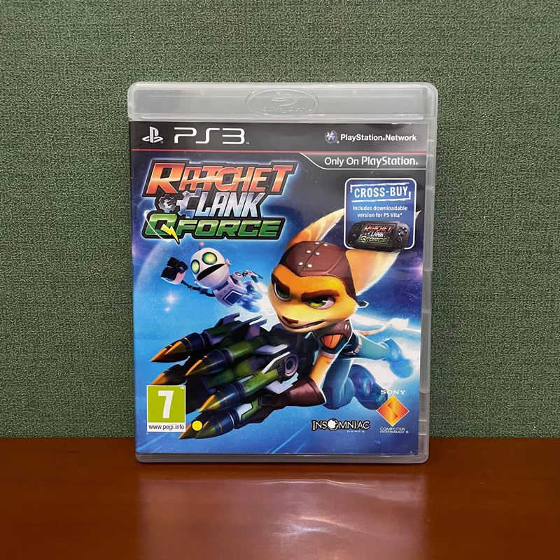 بازی PS3 RATCHET AND CLANK Q FORCE درحد آکبند