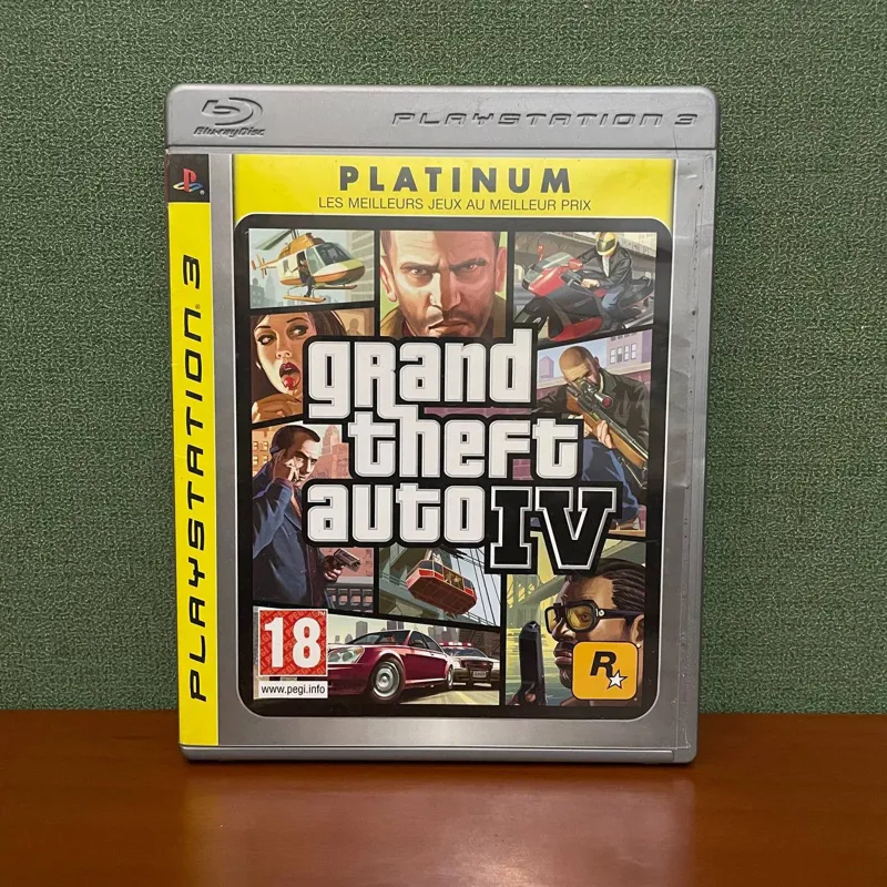 بازی PS3 GTA IV درحد آکبند تکمیل با نقشه