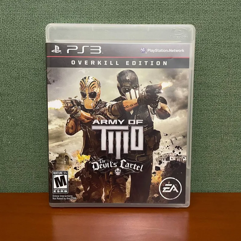 PS3 ARMY OF TWO DEVILS CARTEL OVERKILL EDITION