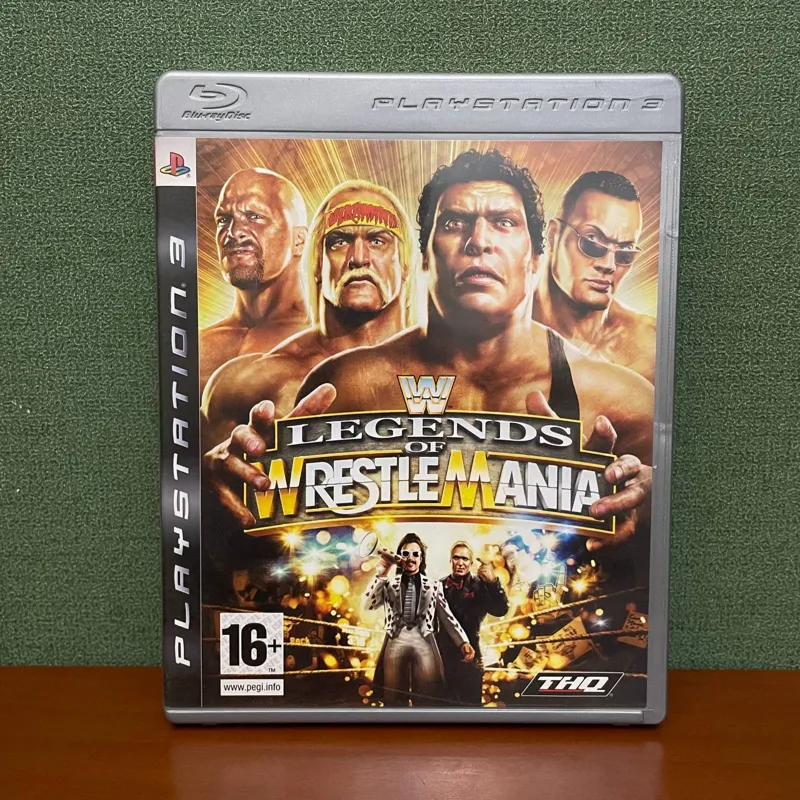 بازی PS3 WWE LEGENDS OF WRESTLEMANIA درحد