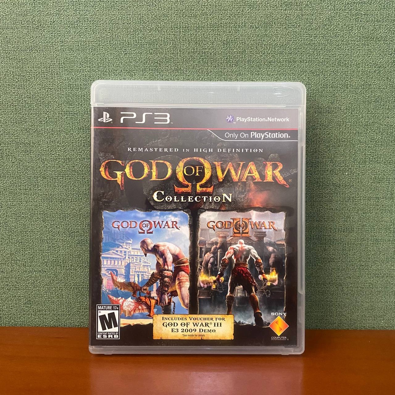 بازی PS3 GOD OF WAR COLLECTION درحد آکبند آمریکا