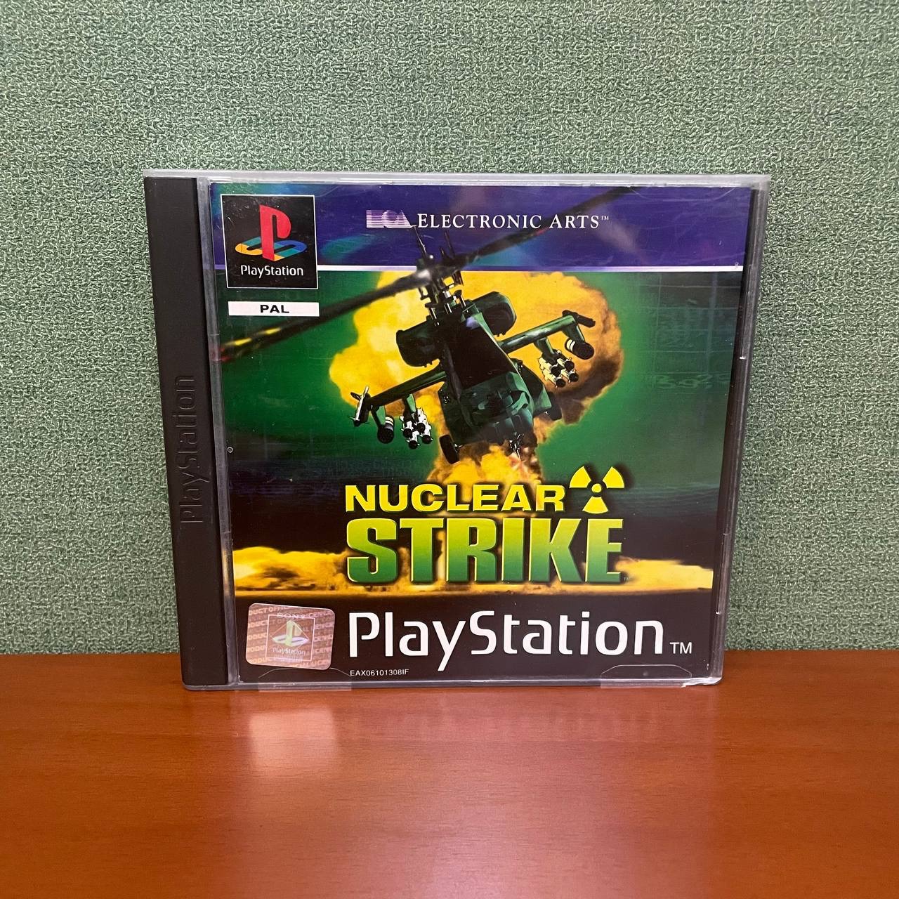 بازی PS1 NUCLEAR STRIKE بسیار کمیاب PAL
