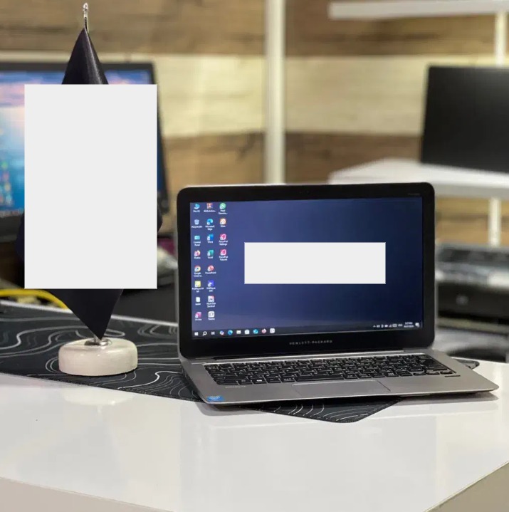 لپ تاپ hp FOLIO 13.3 اینچ دانشجویی بالوازم/کد257