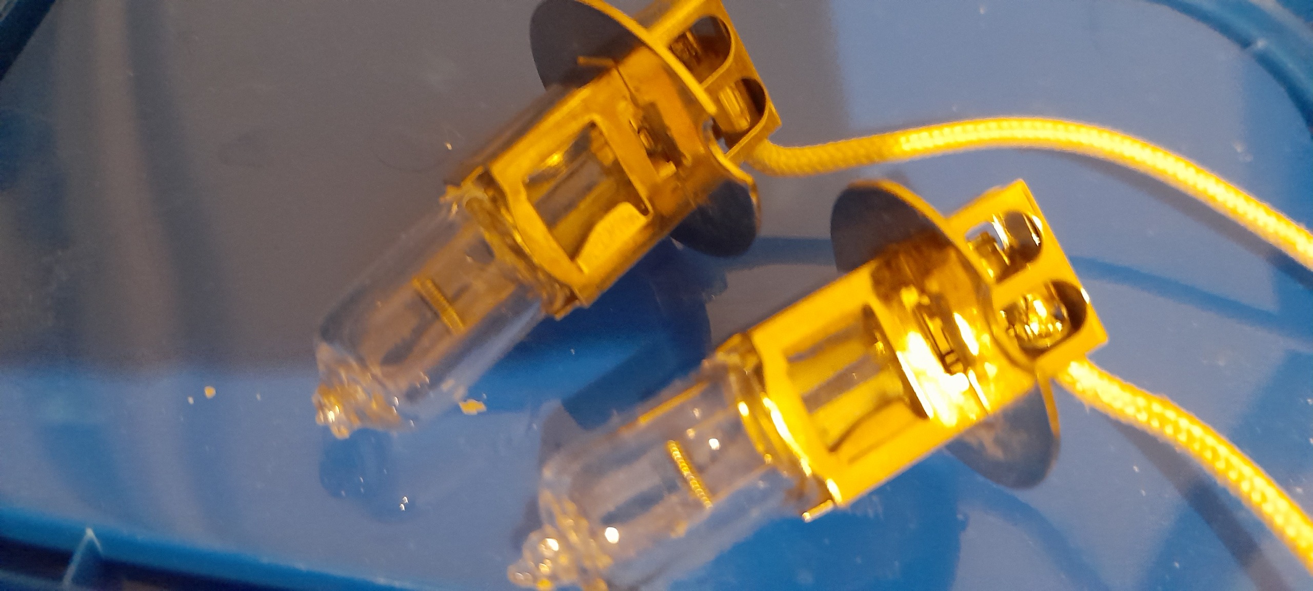 لامپ هالوژن slane اصلی 55وات h3 یک جفت