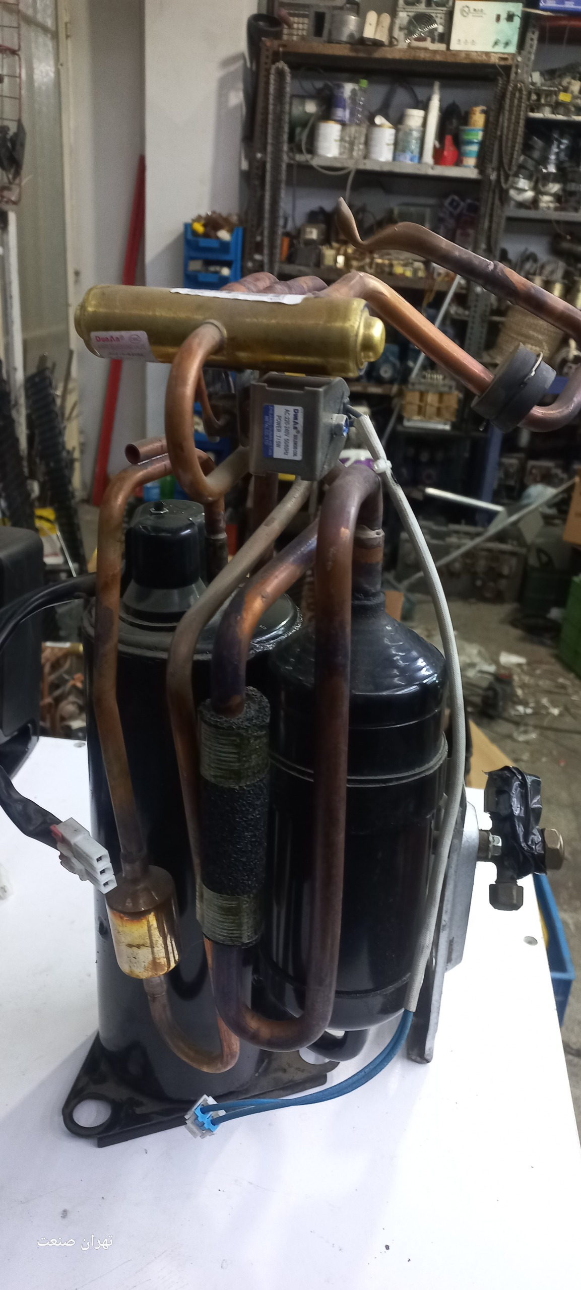 کمپرسور کولر گازی3فاز 12000سامسونگug9tk3150fe4