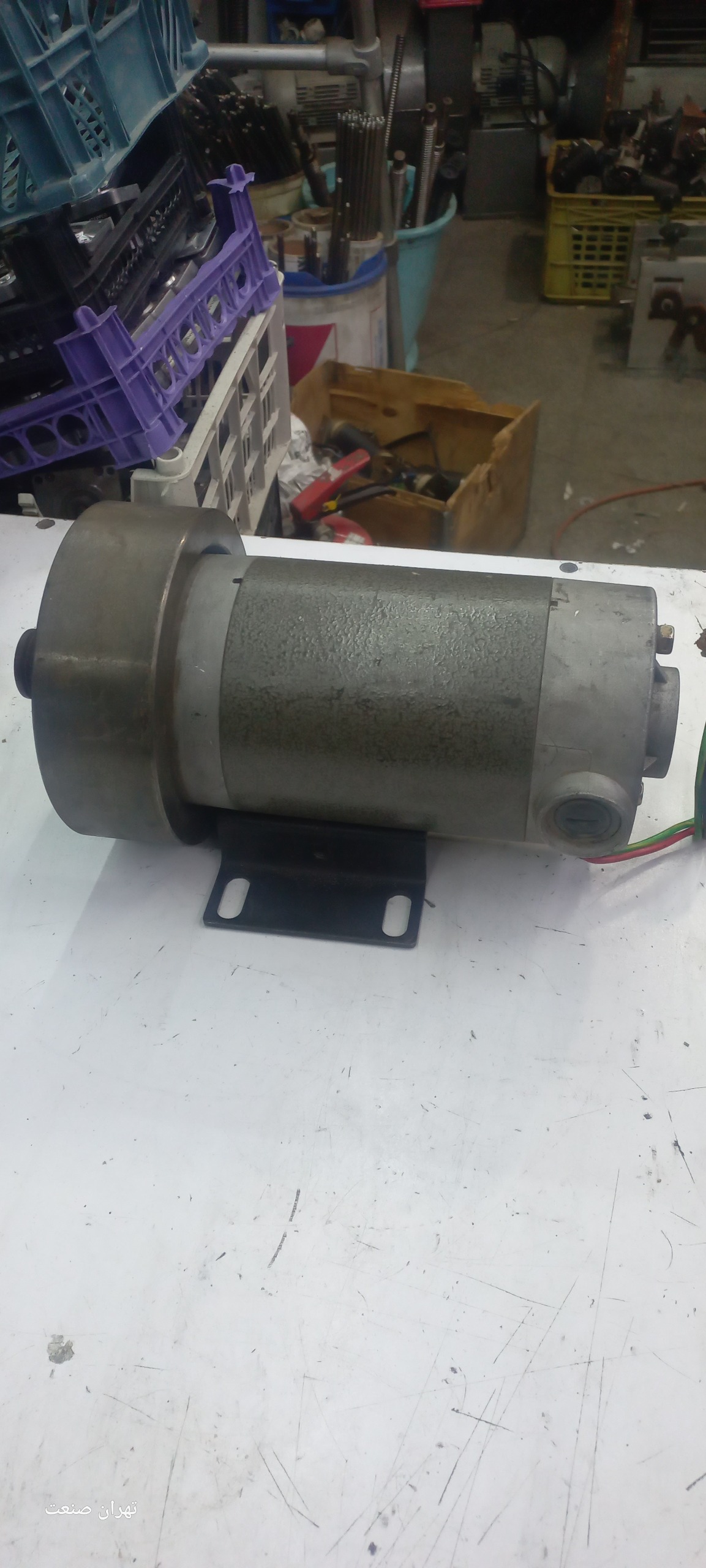 الکتروموتور تردمیل.