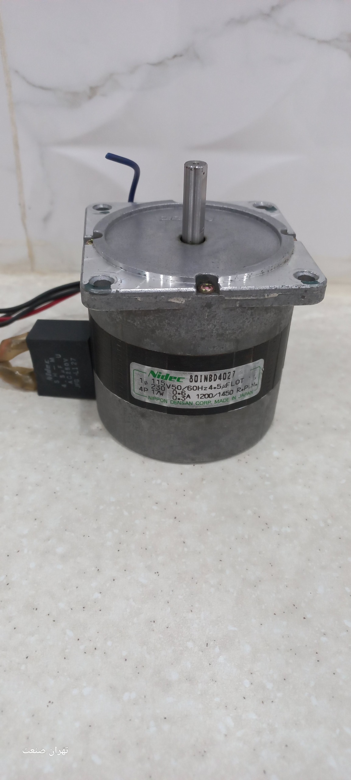 الکتروموتور 2 ولتاژه ژاپنی