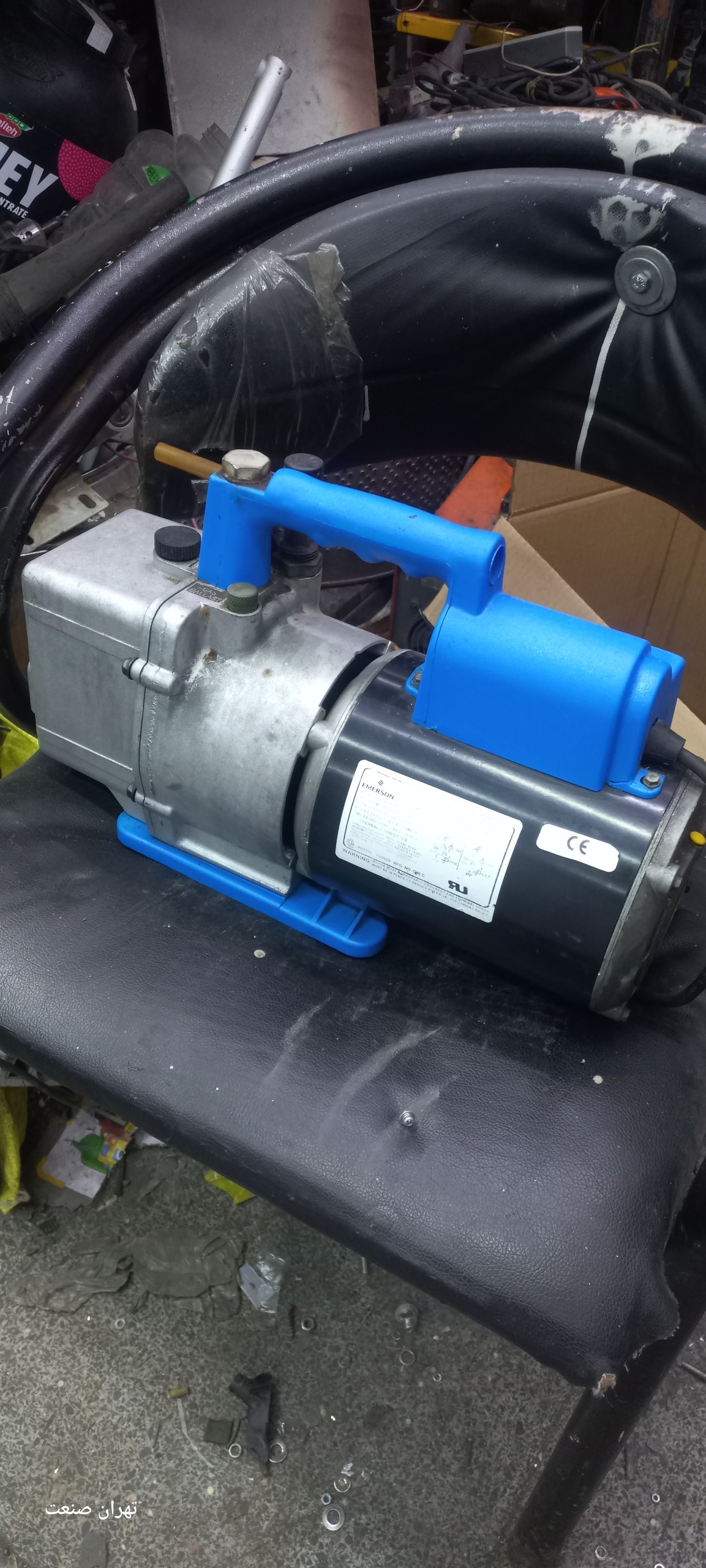 پمپ وکیوم روغنی تک فاز USA