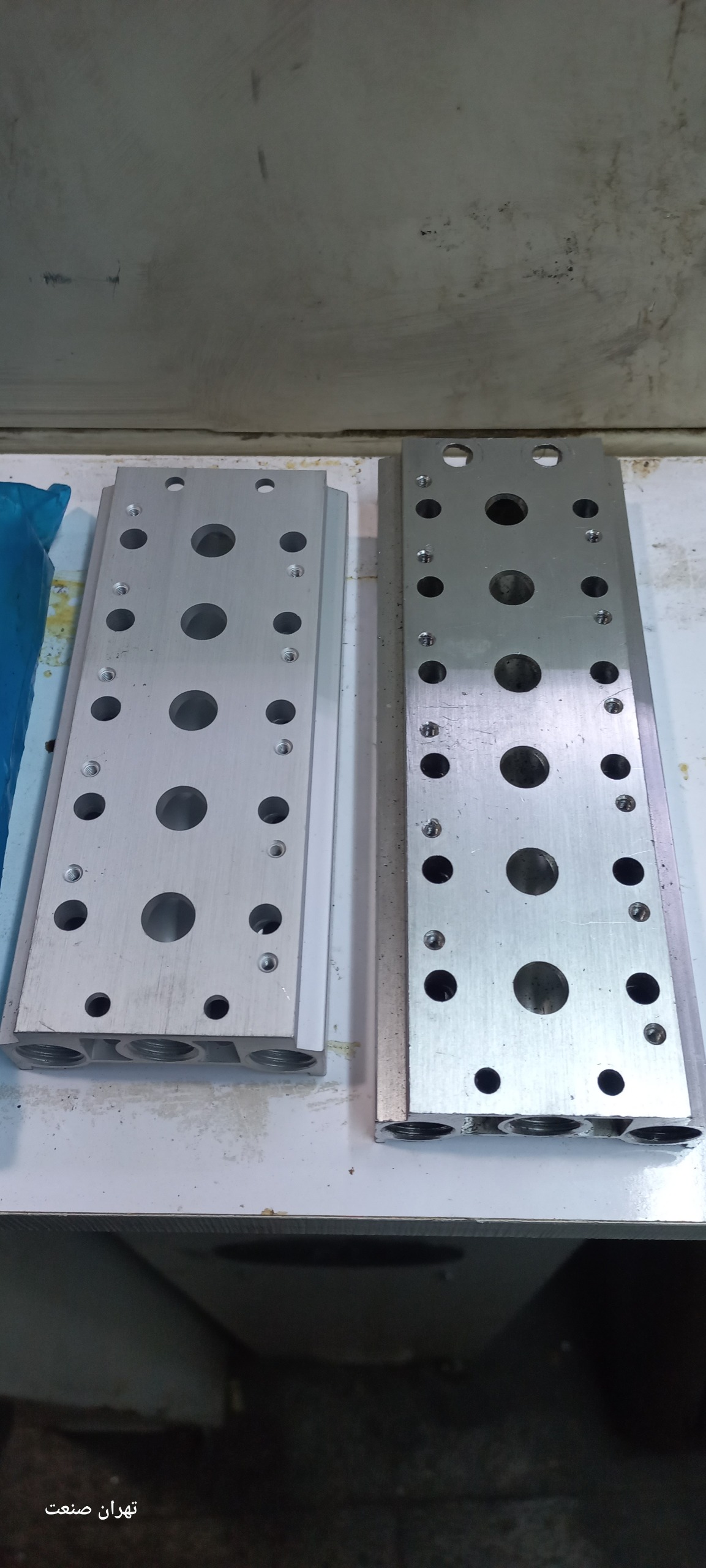 2 عدد بلوکی شیربرقی پنوماتیک