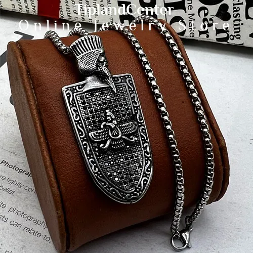 گردنبند فروهر استیل