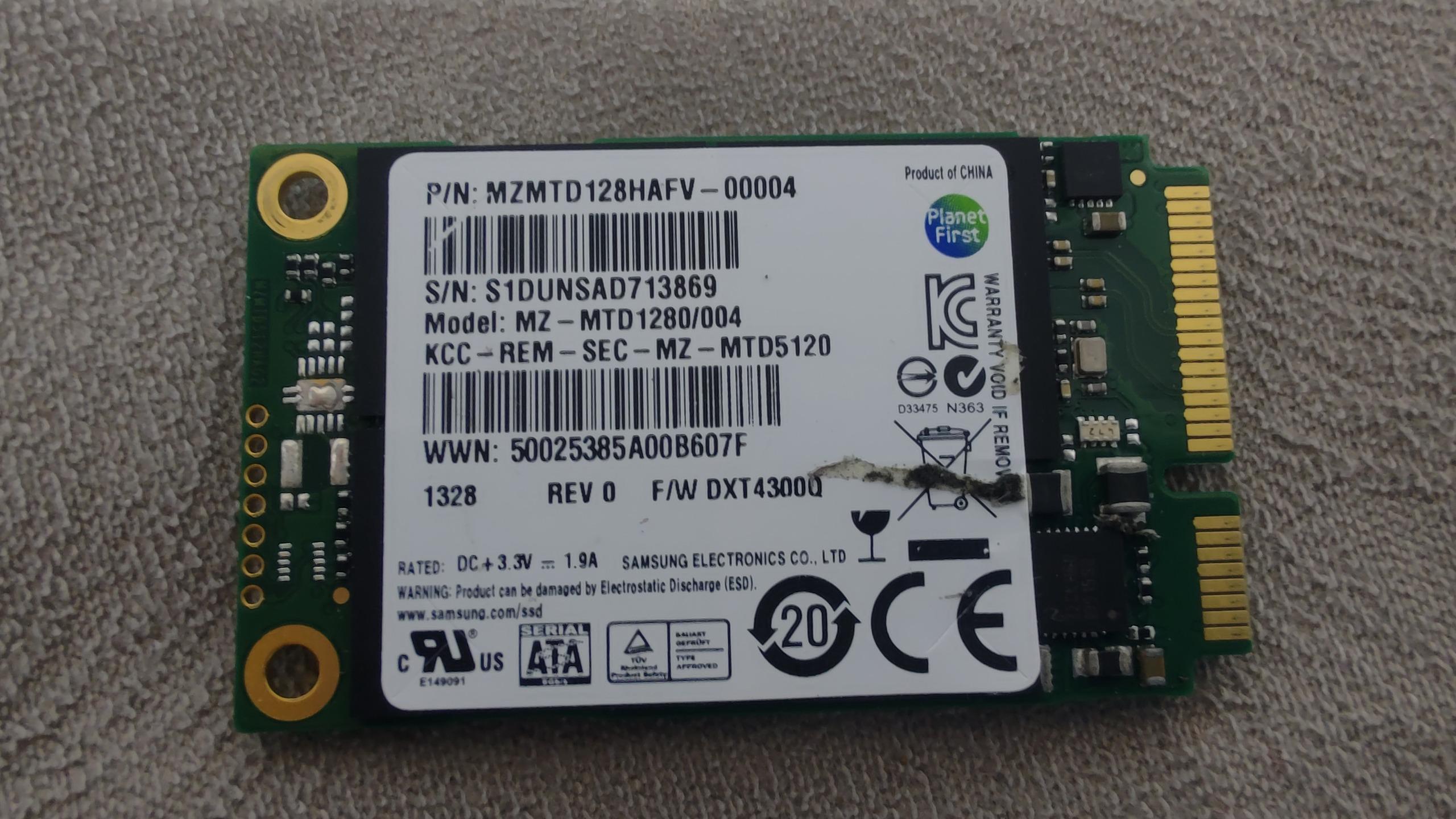ssd msata 128