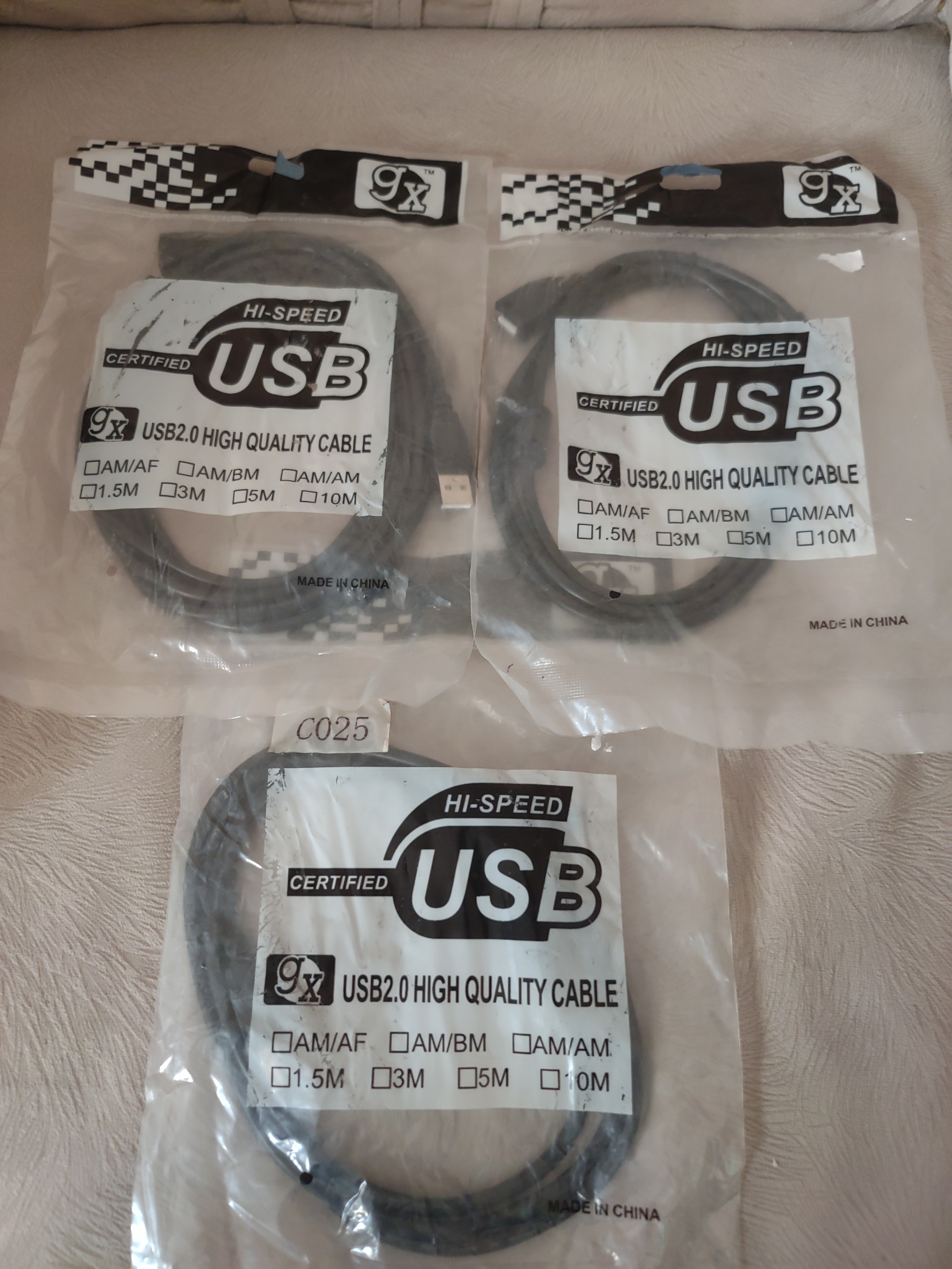 کابل افزایش طول usb