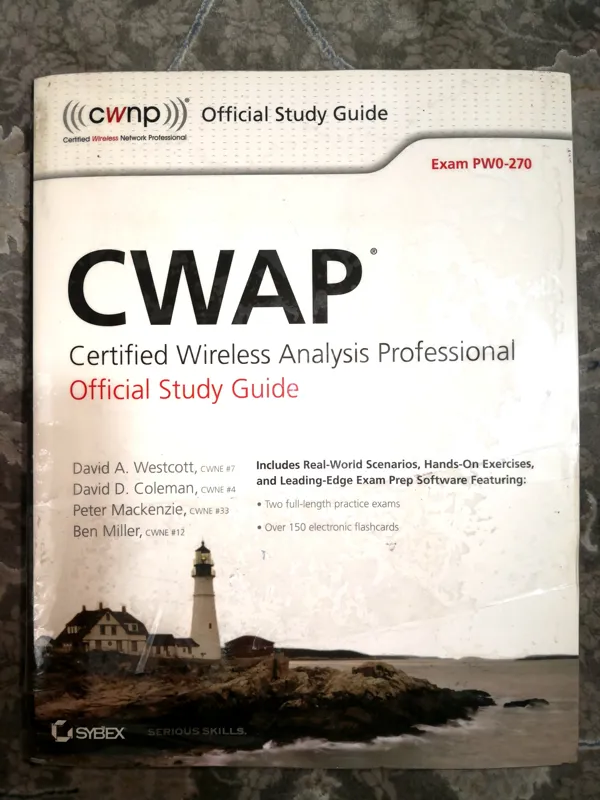 CWAP Sybex certified wireless analysis