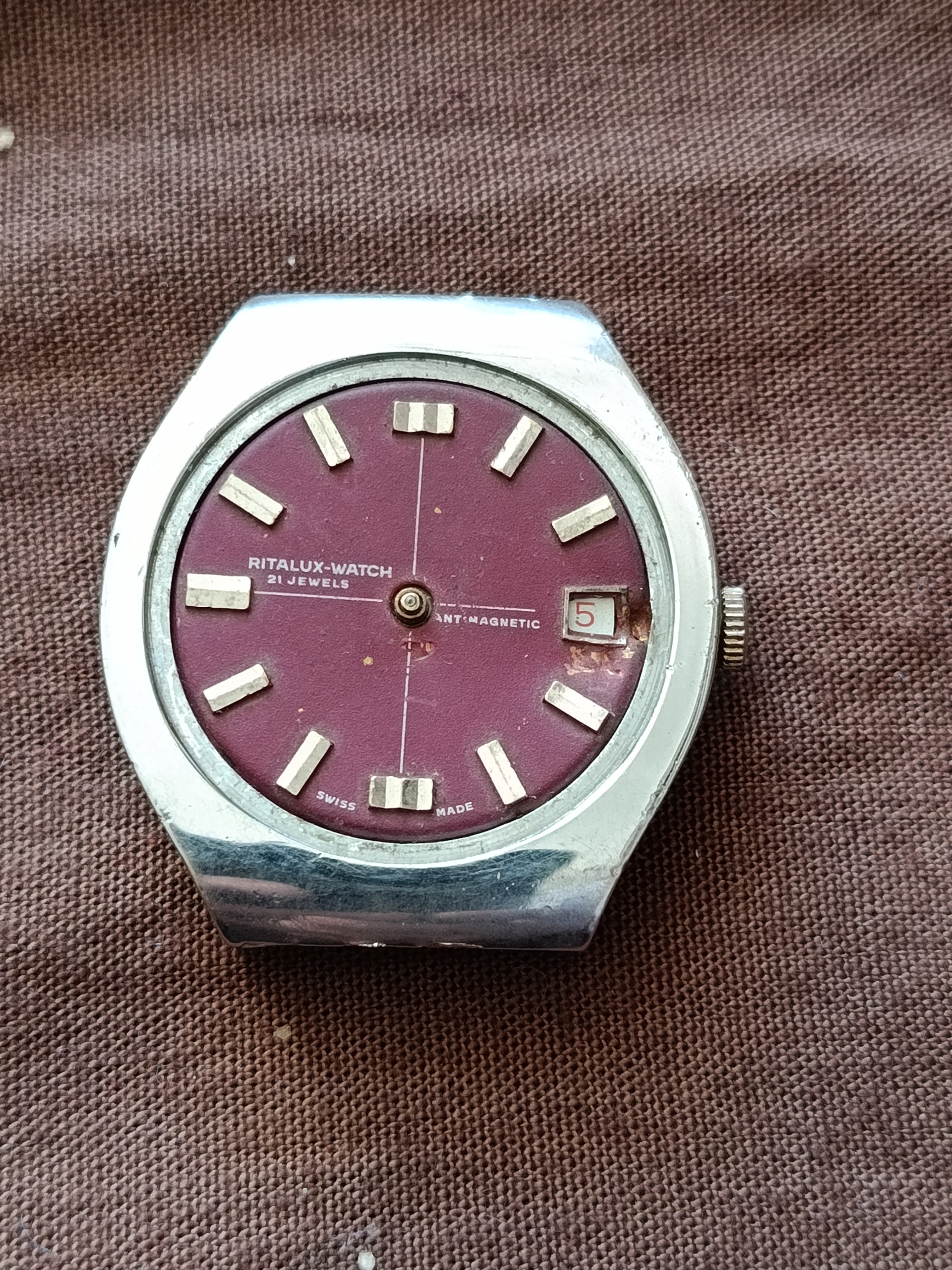 ساعت کوکی قدیمی مردانه شماره 11