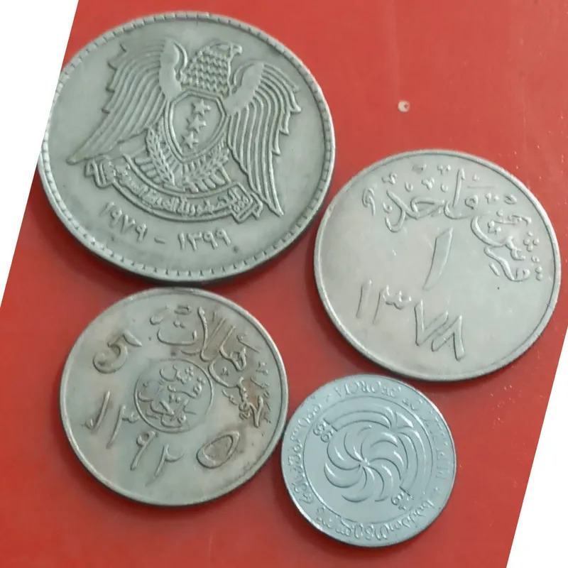 4 سکه زیبای گرجستان سوریه عربستان ش2