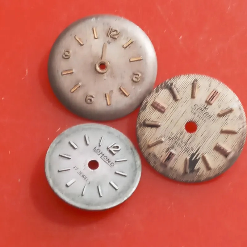 3 عدد صفحه ساعت قدیمی زنانه کمیاب